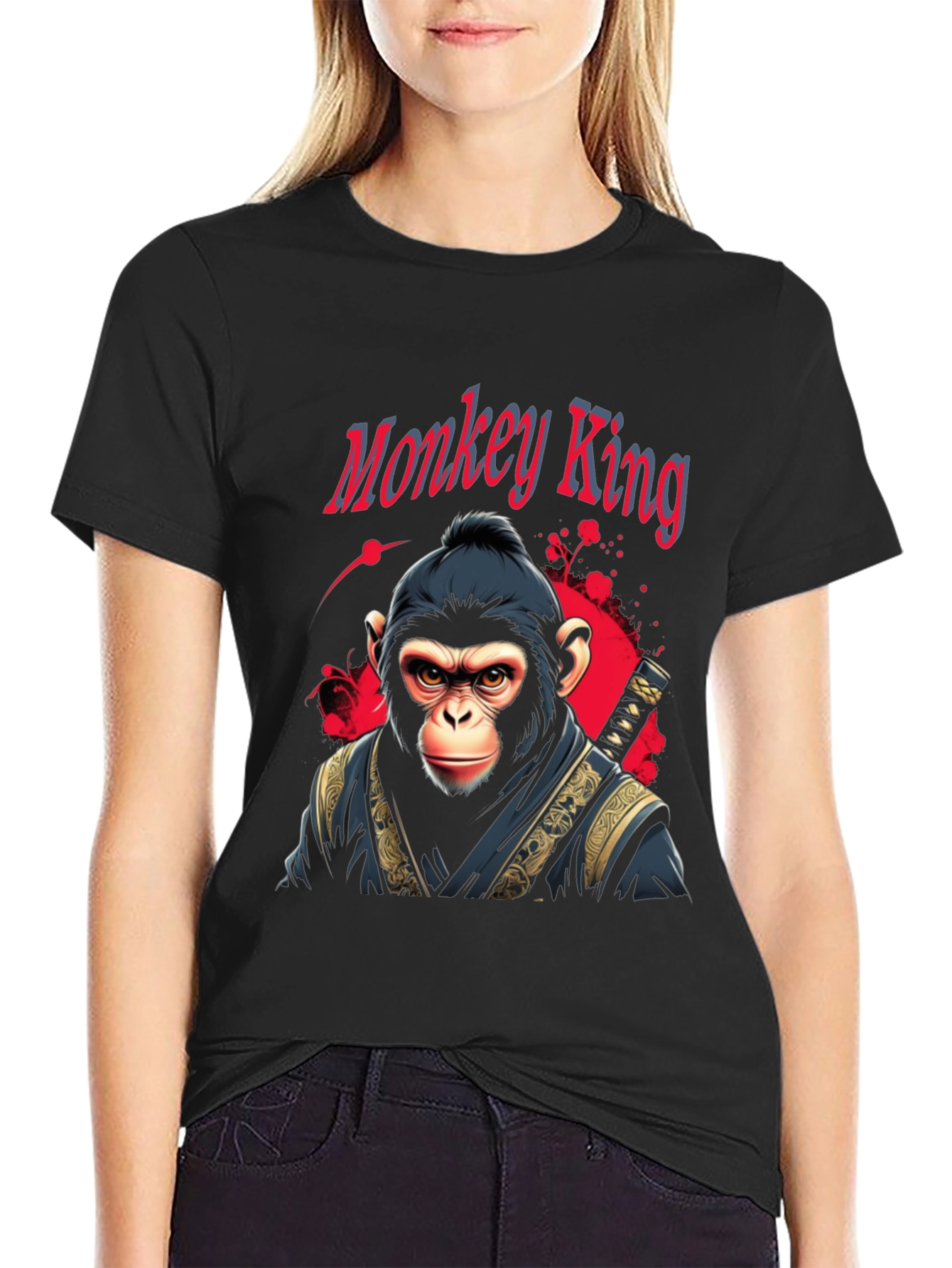 Monkey King Ninja Graphic Tee