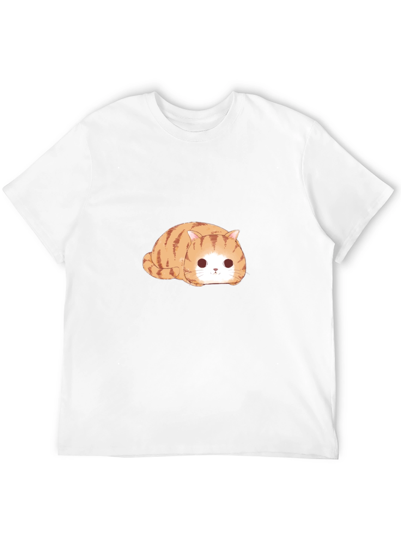 Cute Tabby Cat T-Shirt - Relaxed Fit
