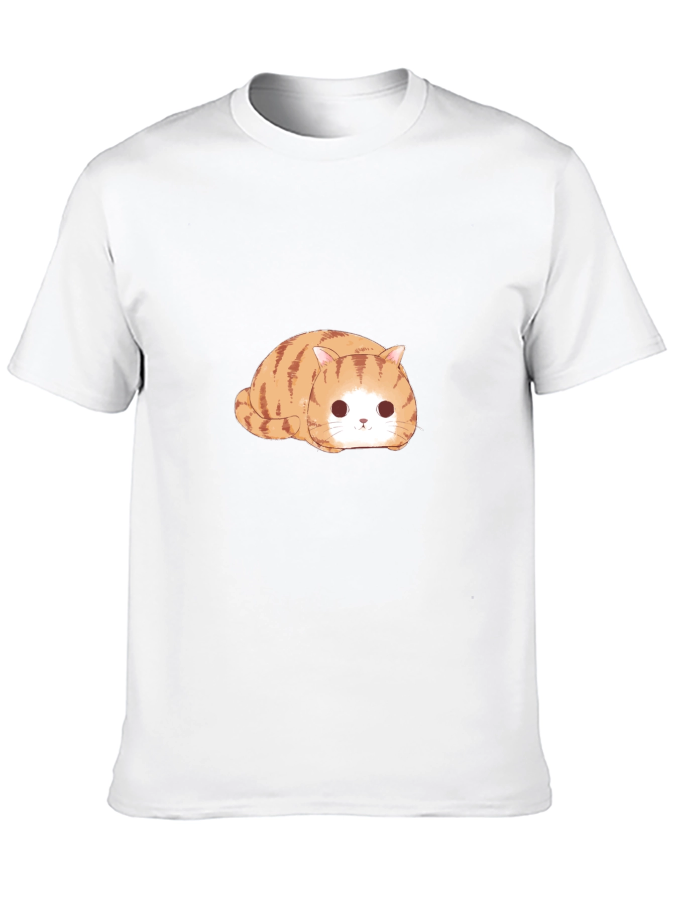 Cute Tabby Cat T-Shirt - Relaxed Fit