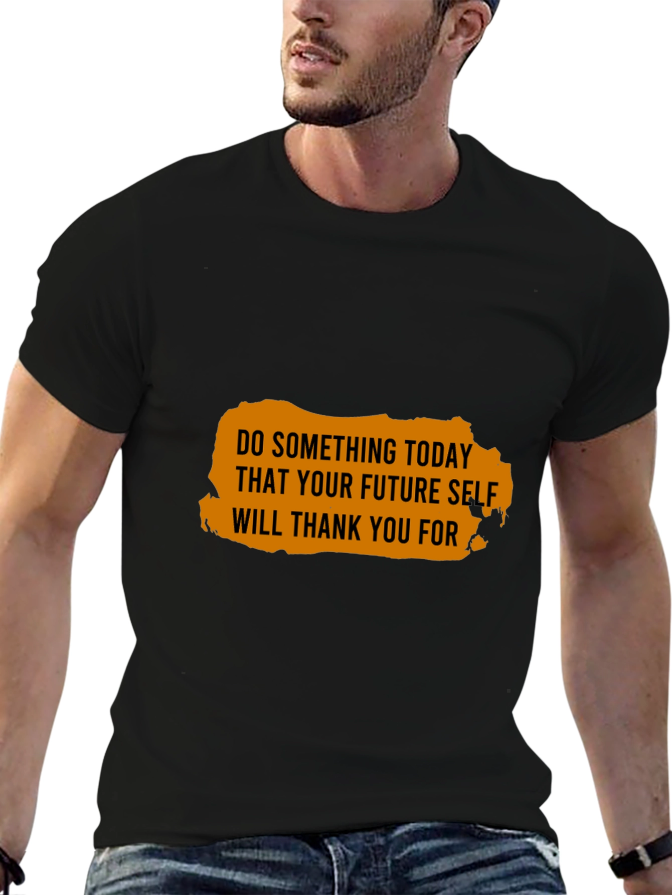 Motivational Graphic Tee - Future Self Gratitude