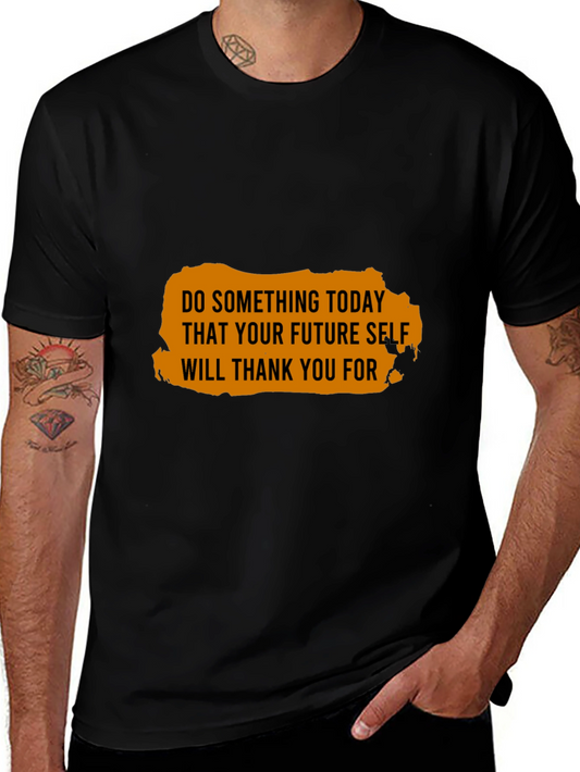 Motivational Graphic Tee - Future Self Gratitude