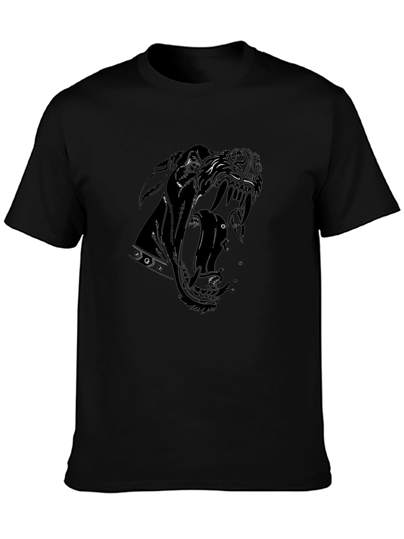 Black Panther Graphic Tee - Mens Fashion
