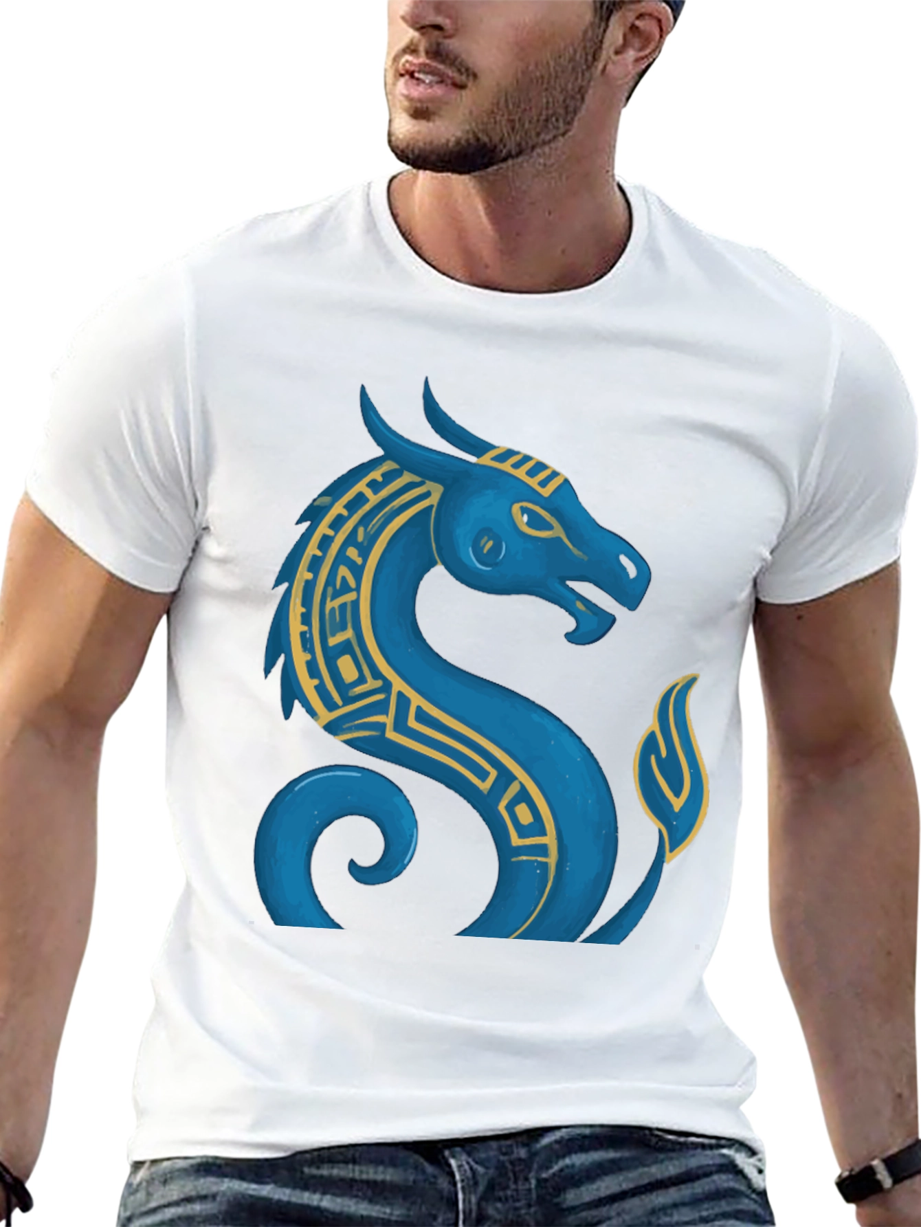 Dragon Graphic Black T-Shirt