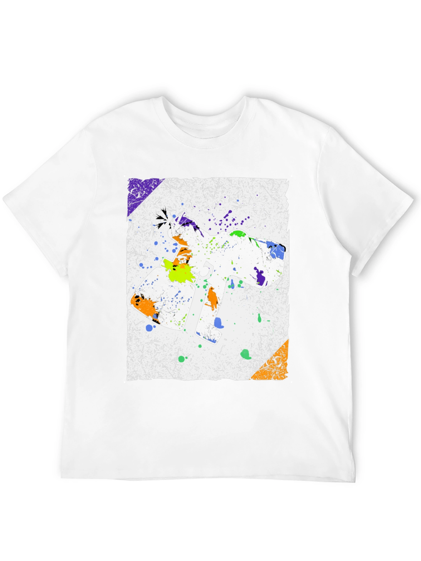 Abstract Spray Paint T-Shirt