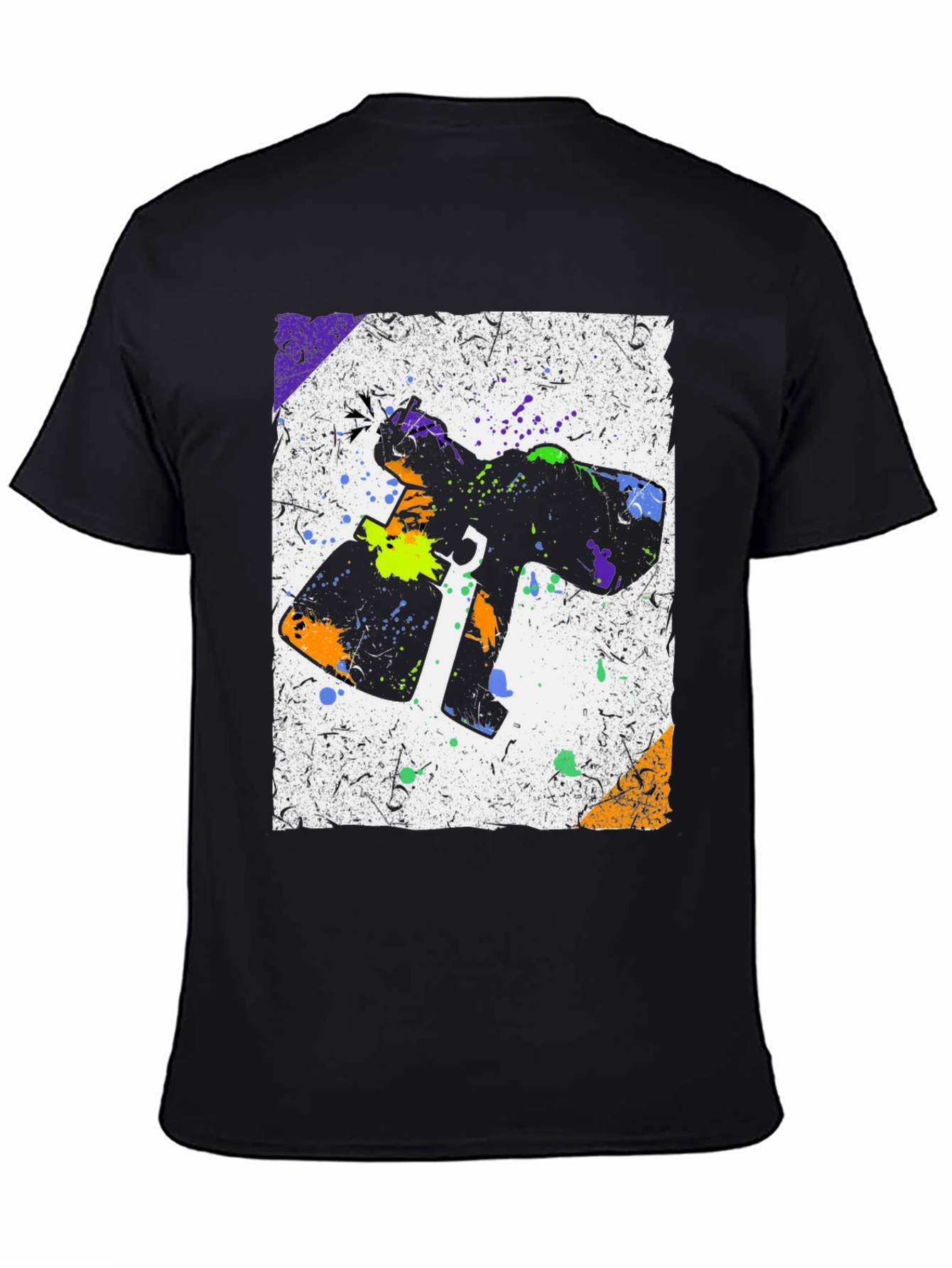 Abstract Spray Paint T-Shirt