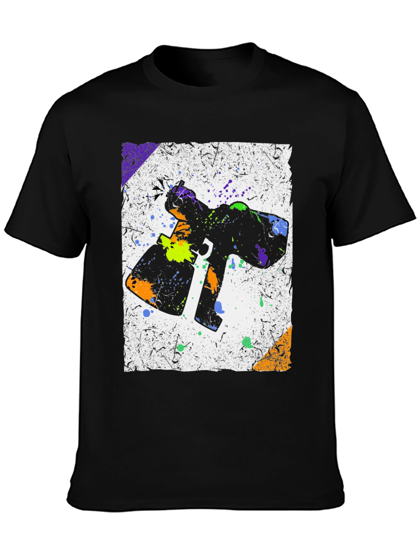 Abstract Spray Paint T-Shirt