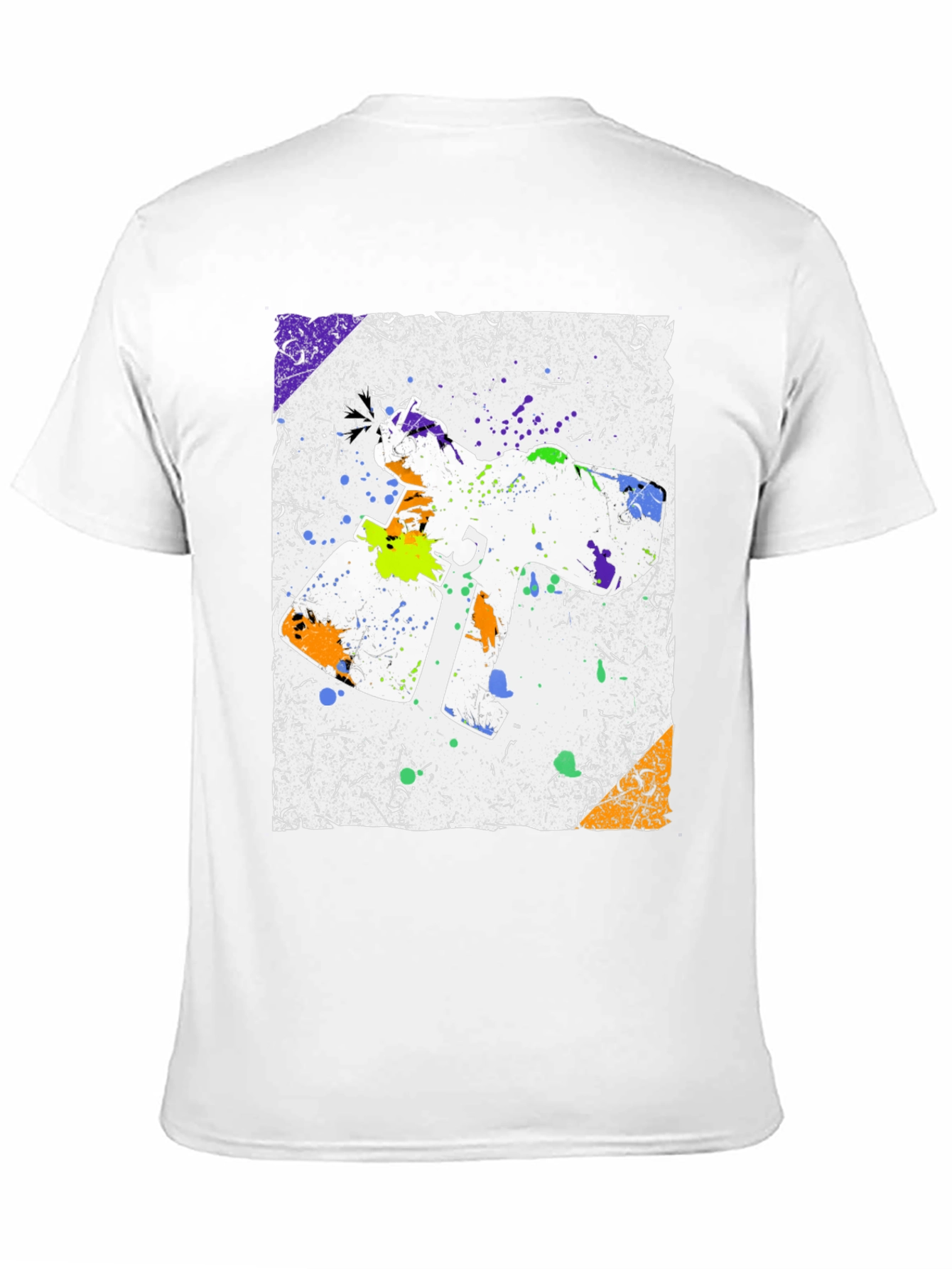 Abstract Spray Paint T-Shirt