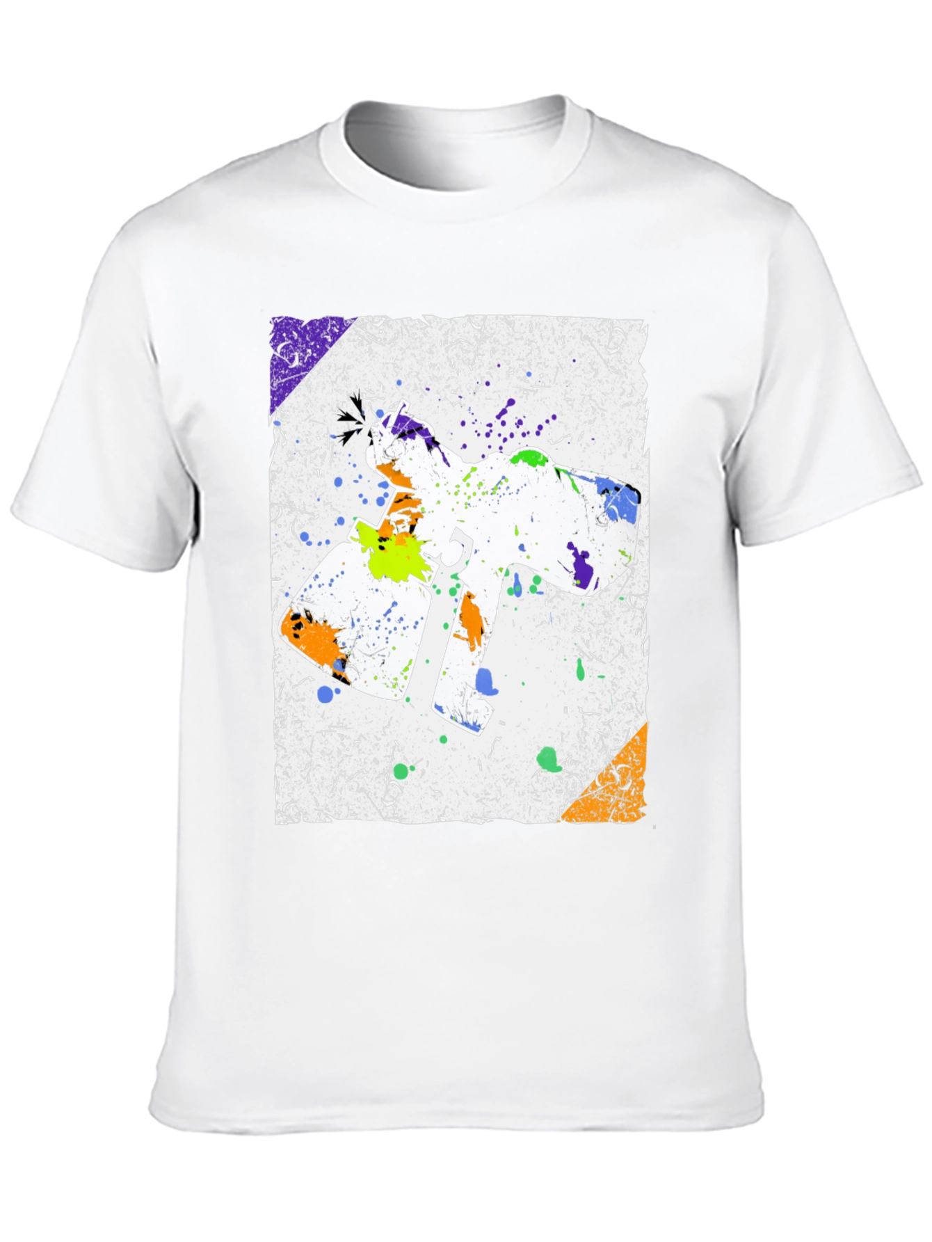 Abstract Spray Paint T-Shirt