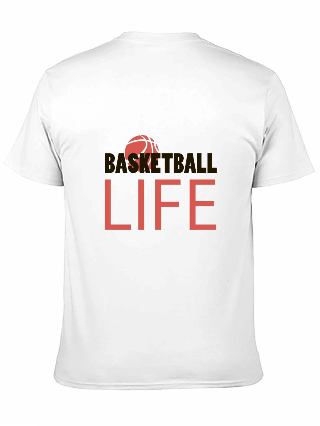 Basketball Life Black Graphic Tee