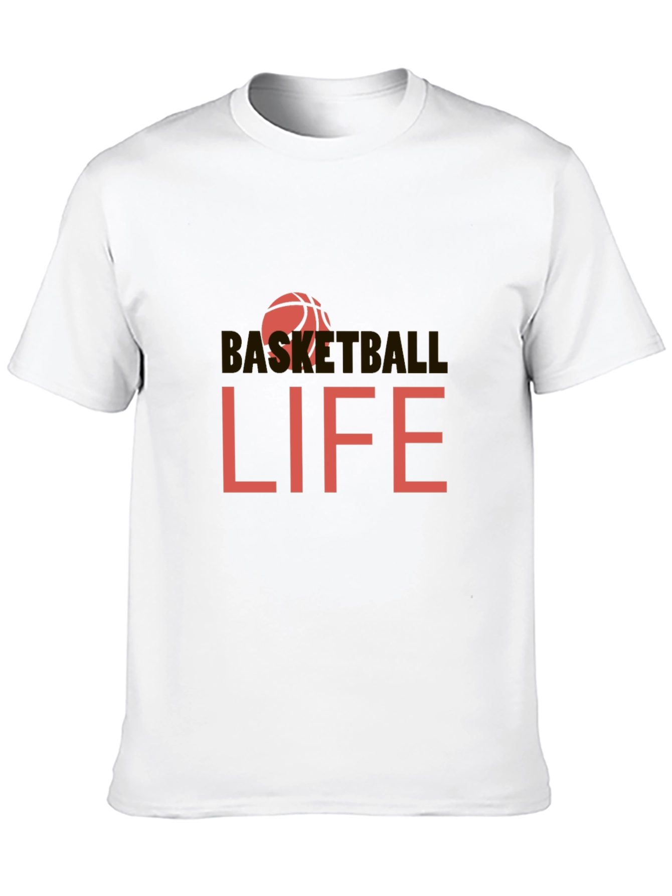Basketball Life Black Graphic Tee