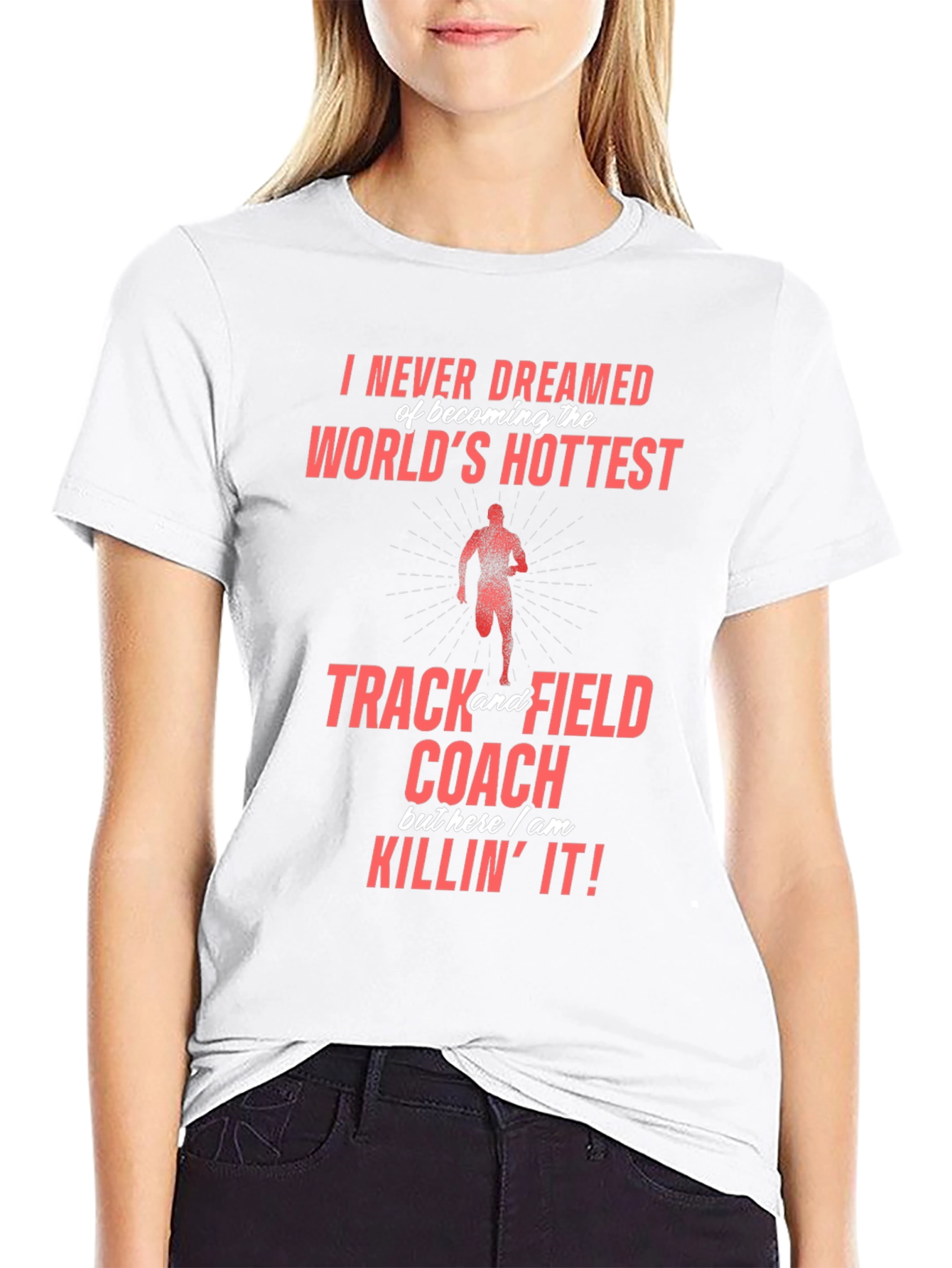 Worlds Hottest Track & Field Coach Graphic Tee