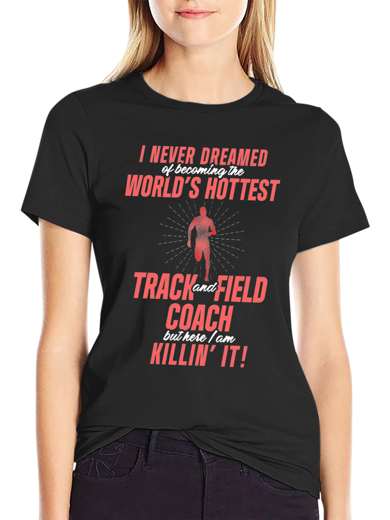 Worlds Hottest Track & Field Coach Graphic Tee