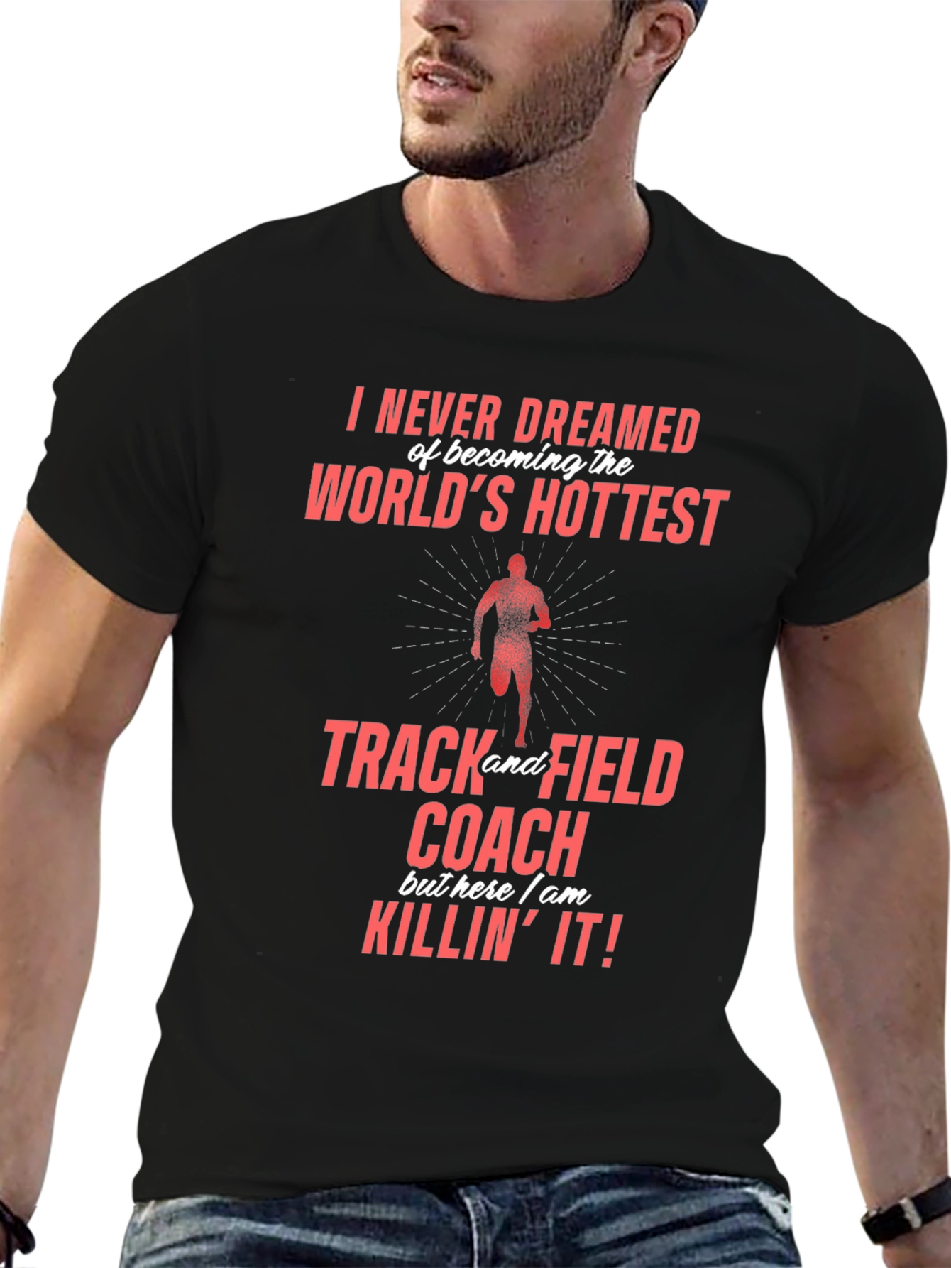 Worlds Hottest Track & Field Coach Graphic Tee