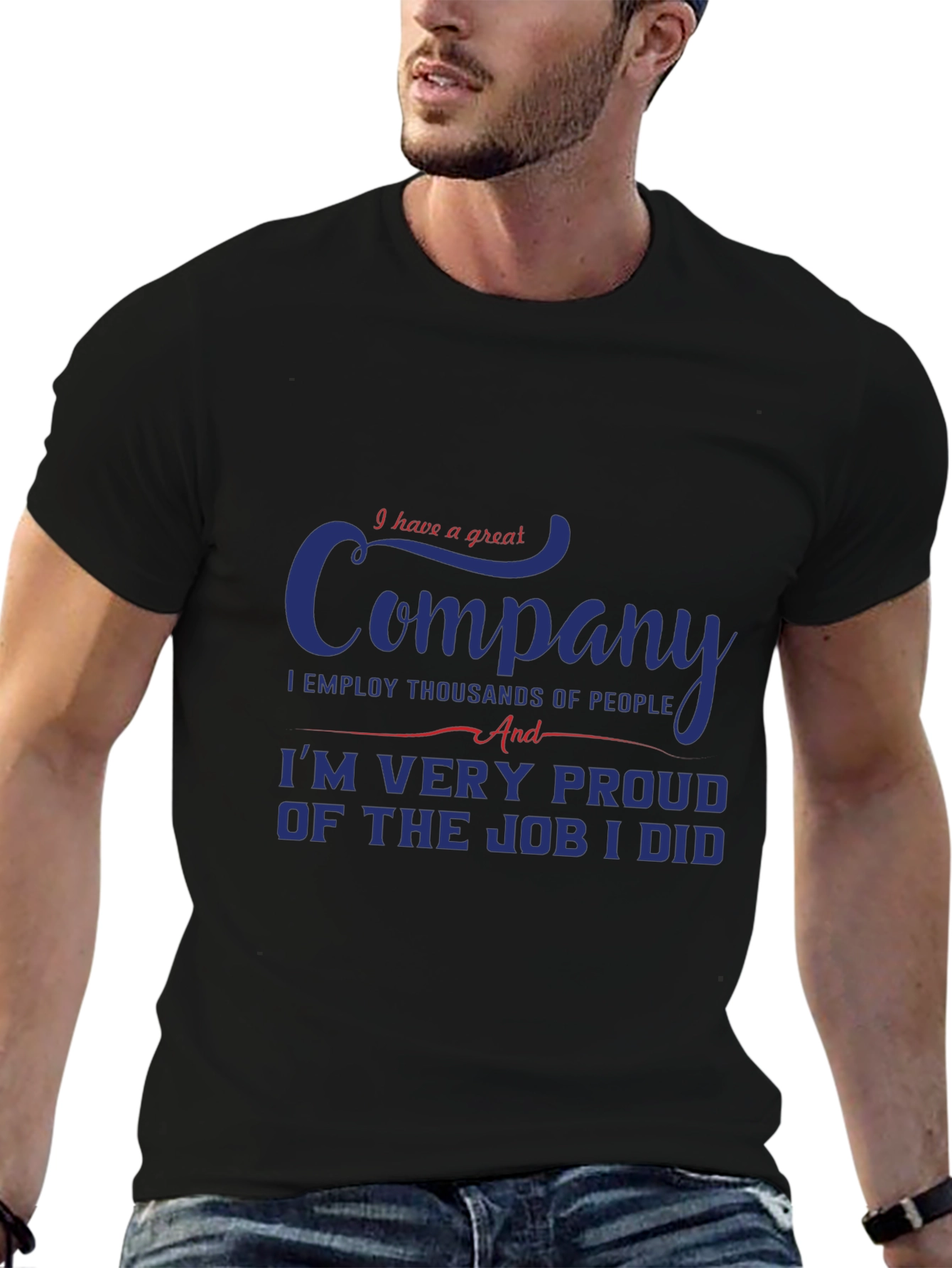 Proud Company Employee Graphic Tee