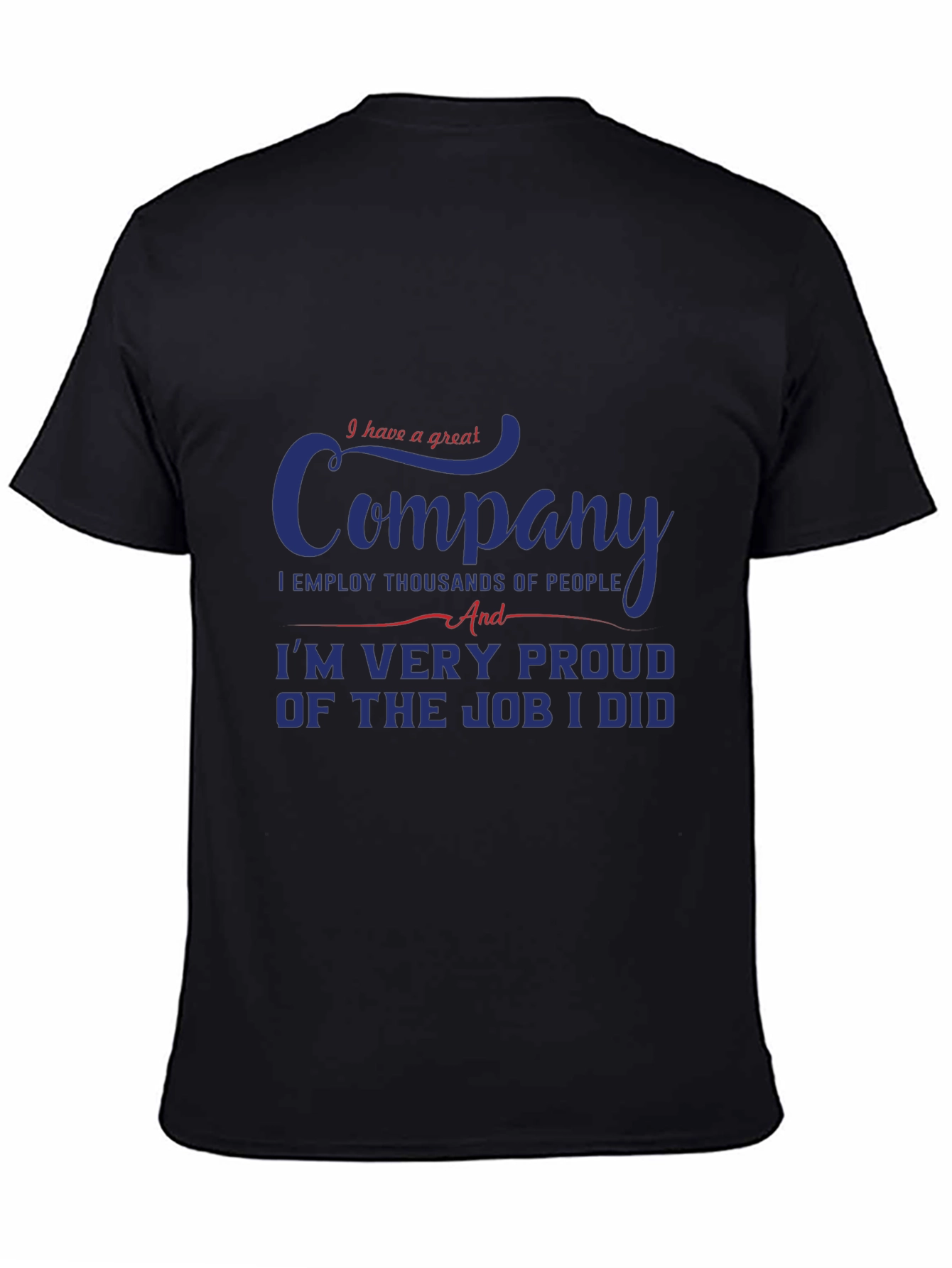 Proud Company Employee Graphic Tee