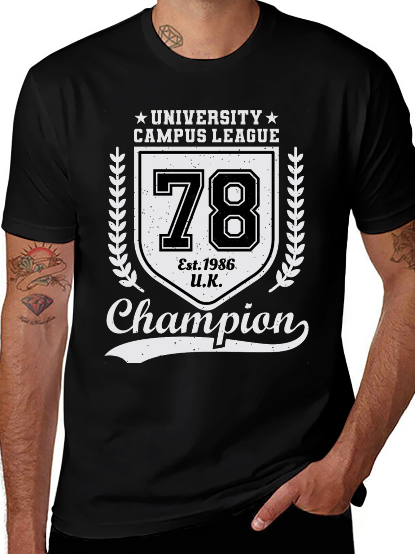 University Campus League Champion T-Shirt