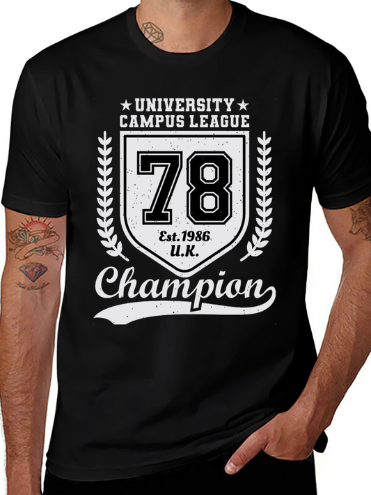 University Campus League Champion T-Shirt