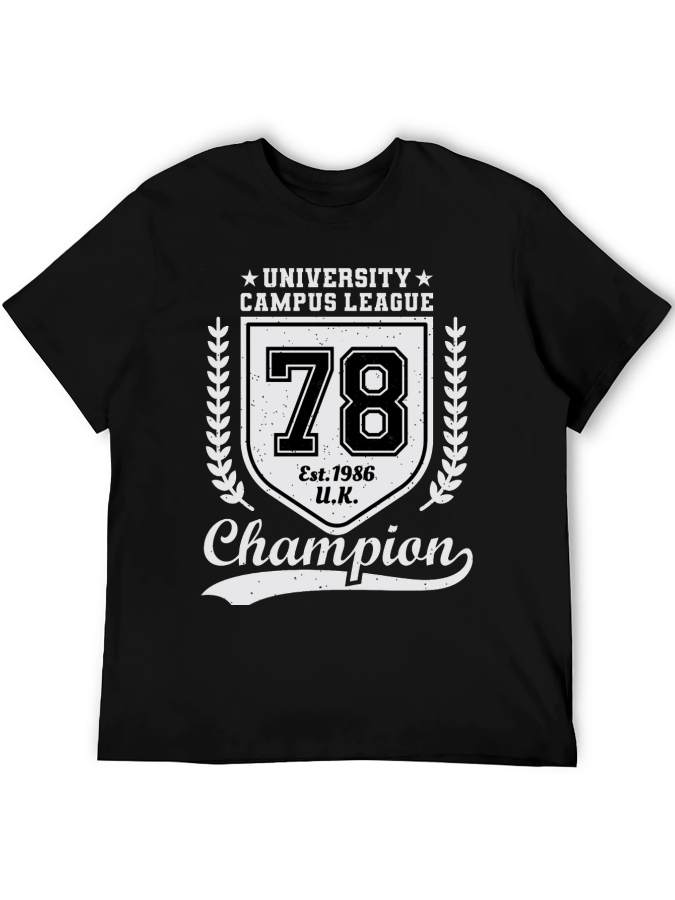 University Campus League Champion T-Shirt