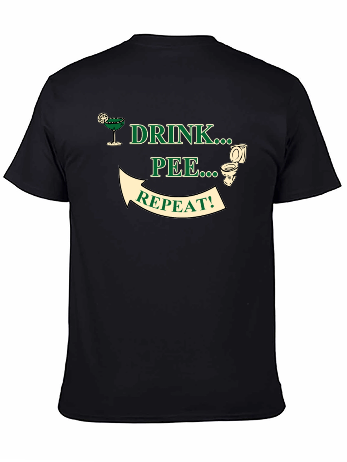 Drink Pee Repeat Graphic Tee