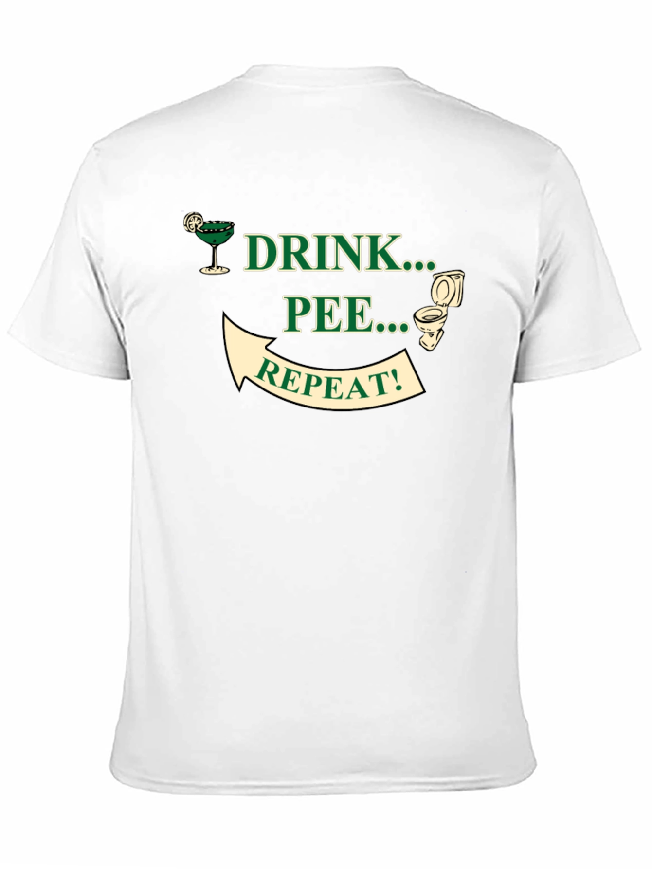 Drink Pee Repeat Graphic Tee