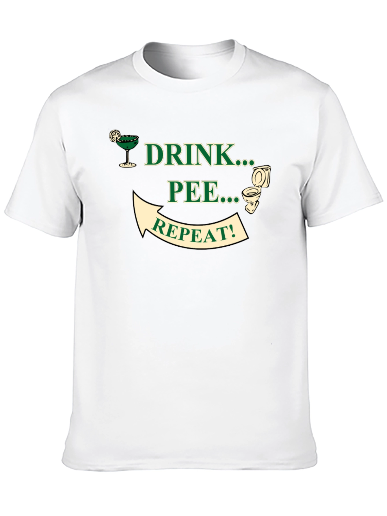 Drink Pee Repeat Graphic Tee