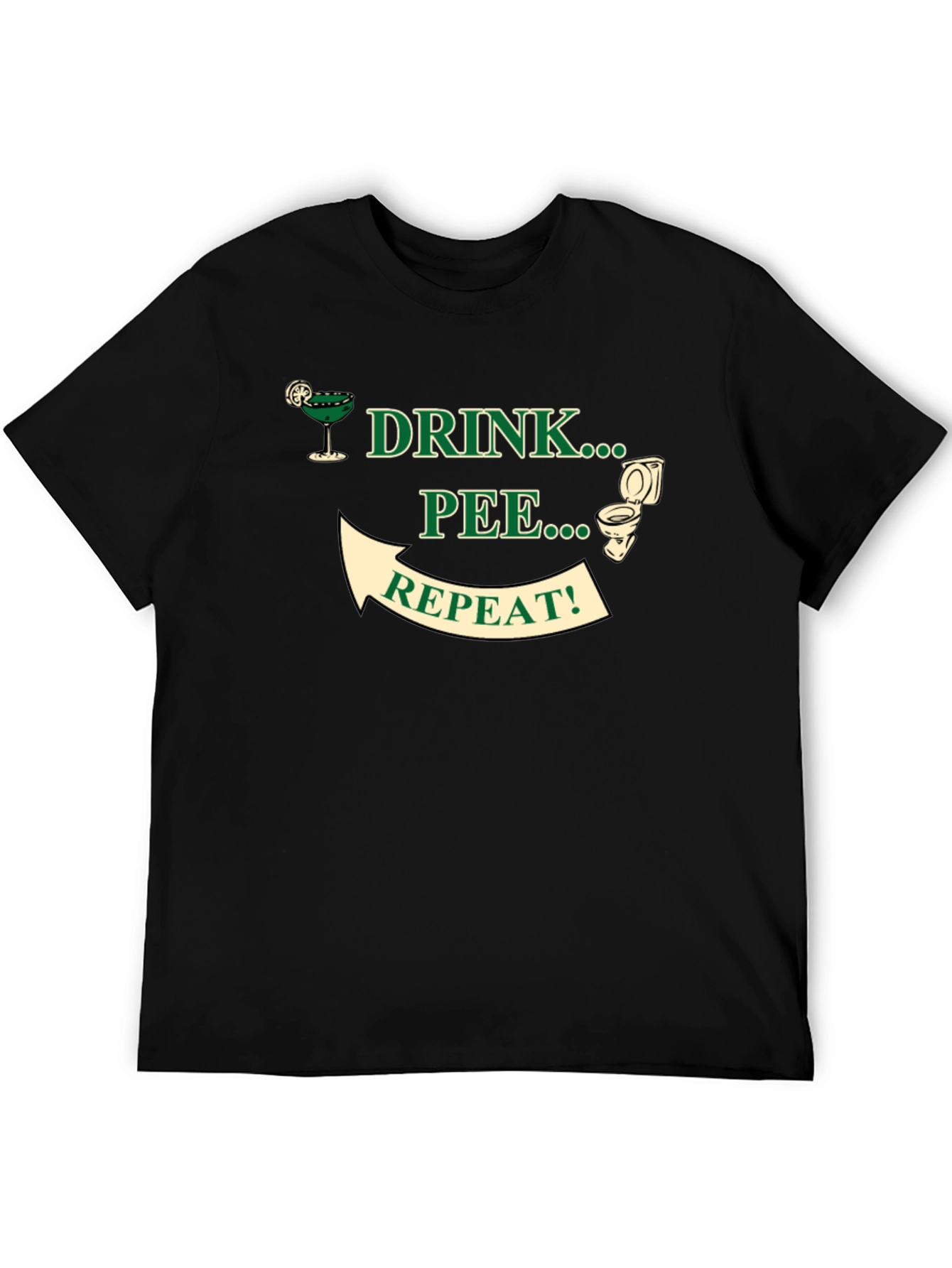 Drink Pee Repeat Graphic Tee