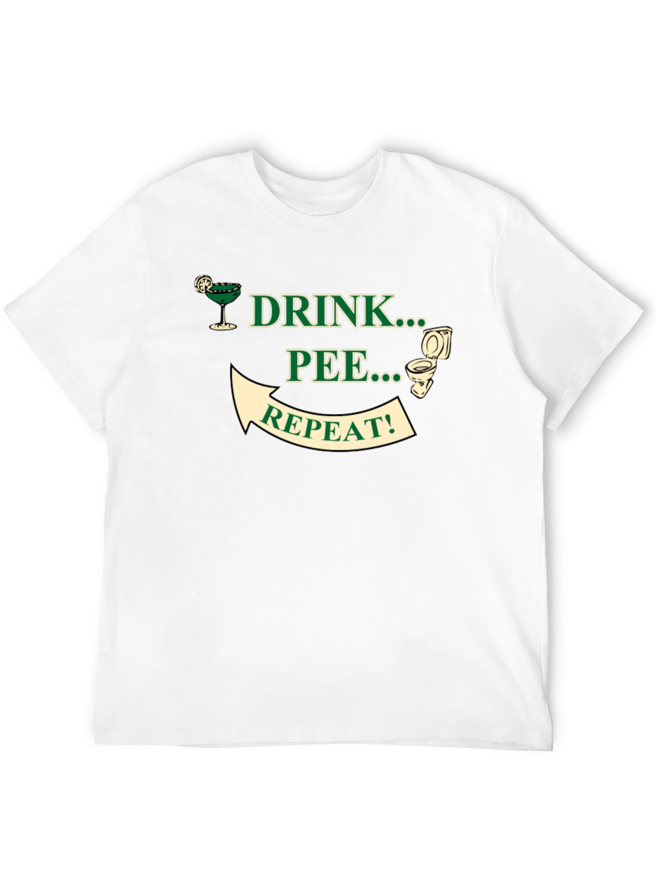 Drink Pee Repeat Graphic Tee