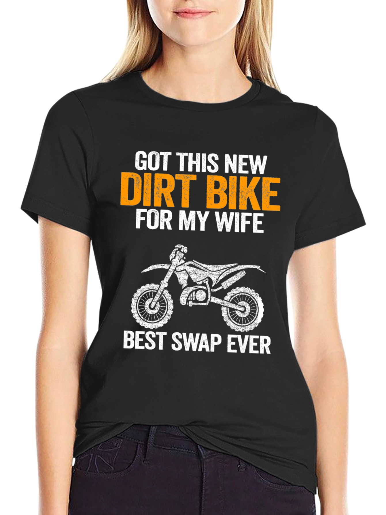 New Dirt Bike Wife T-Shirt