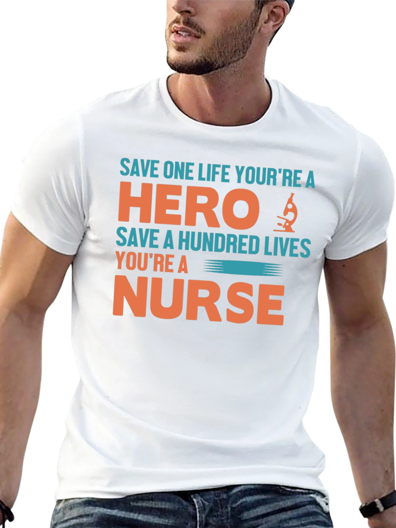 Nurse Hero T-Shirt - Save Lives