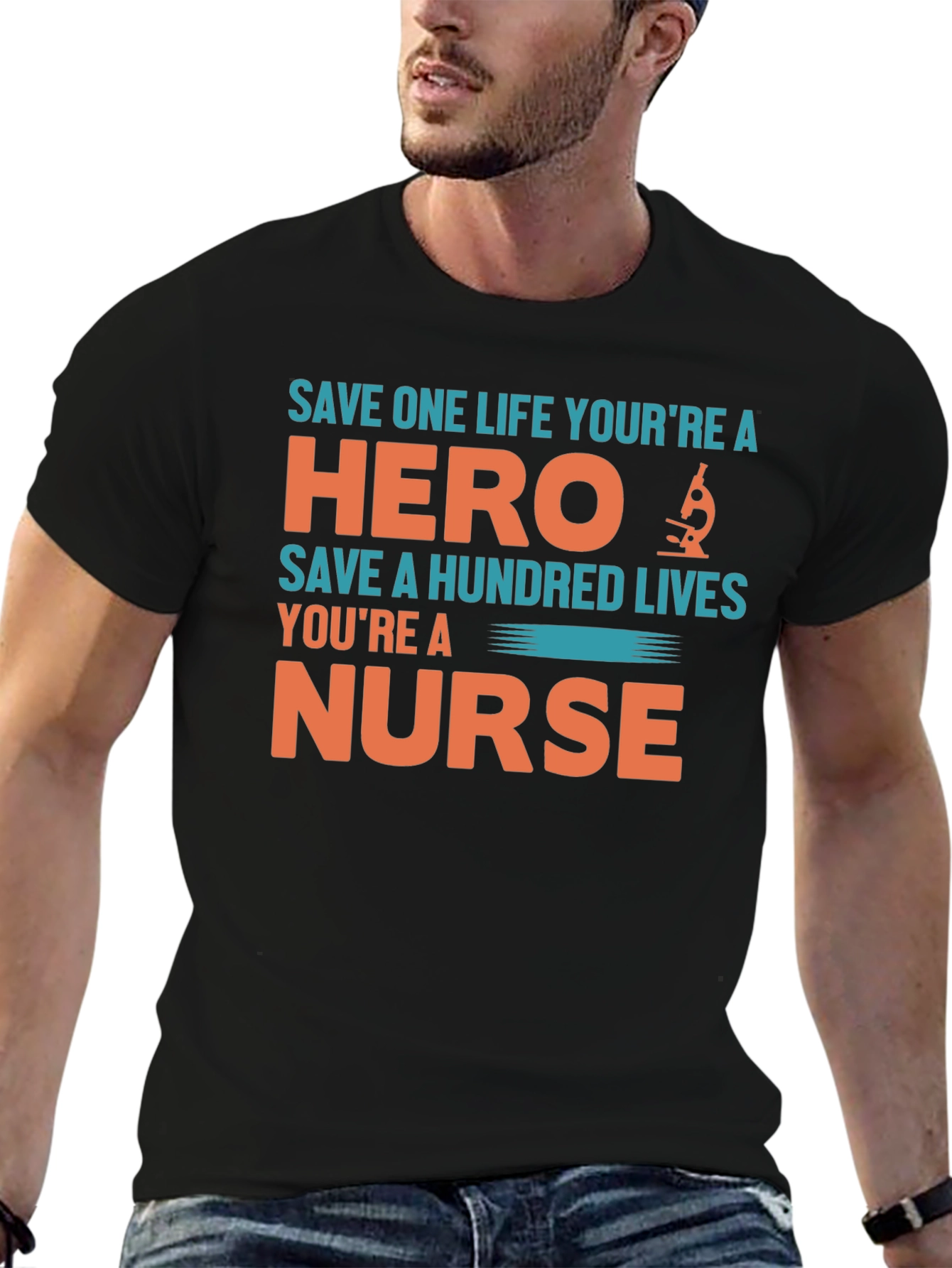 Nurse Hero T-Shirt - Save Lives