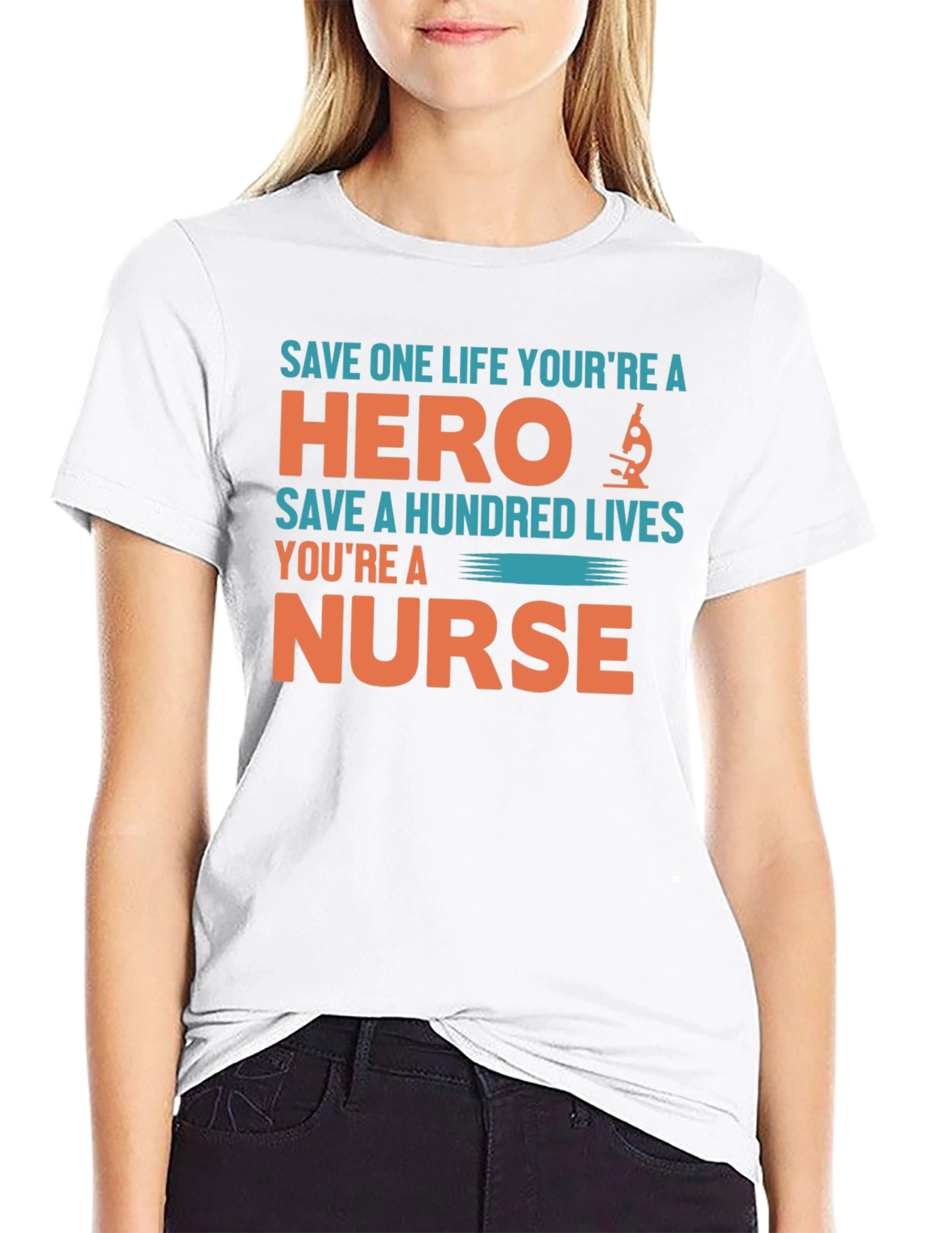 Nurse Hero T-Shirt - Save Lives