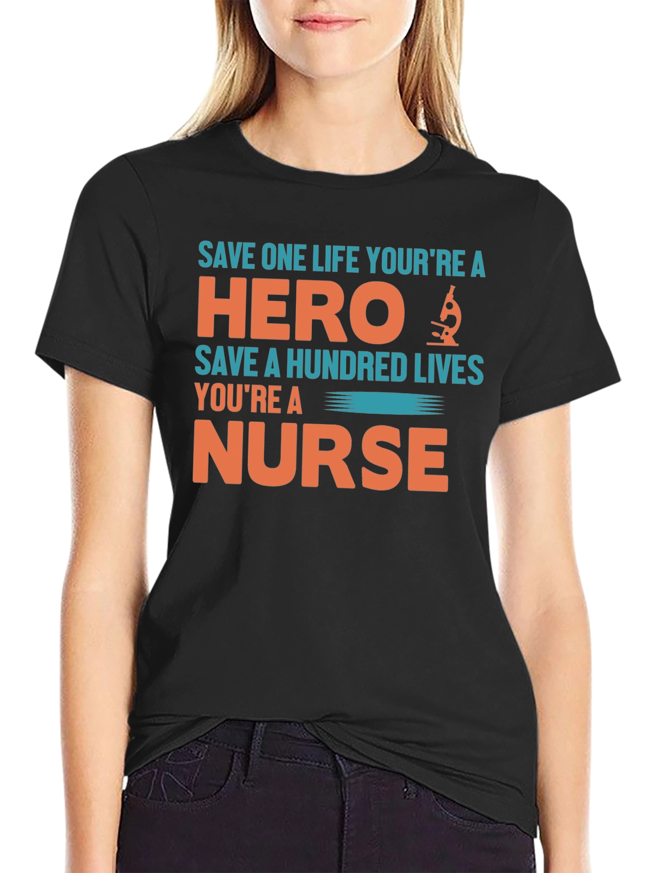 Nurse Hero T-Shirt - Save Lives