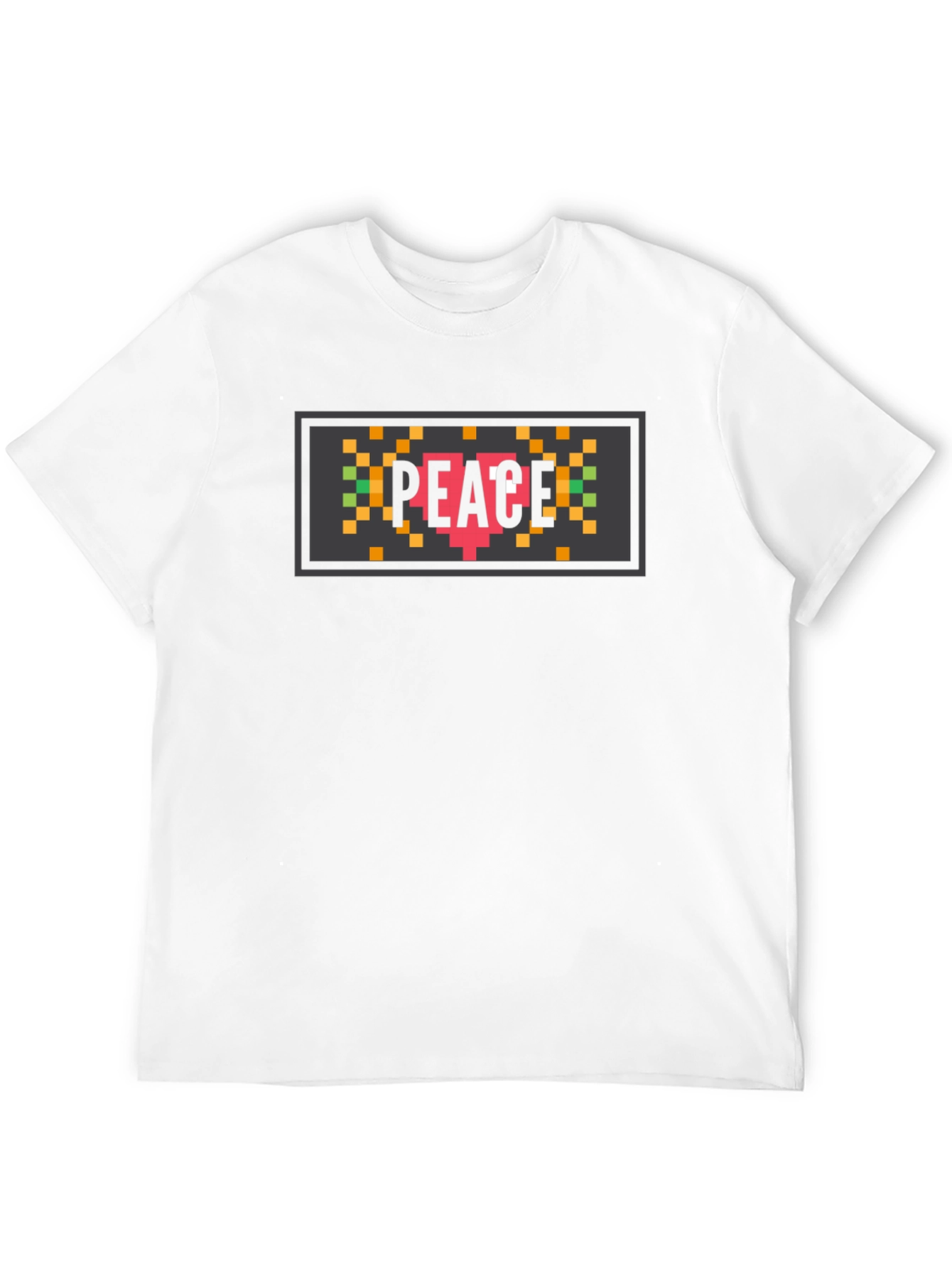 Pixel Peace T-Shirt - Retro Gaming Style