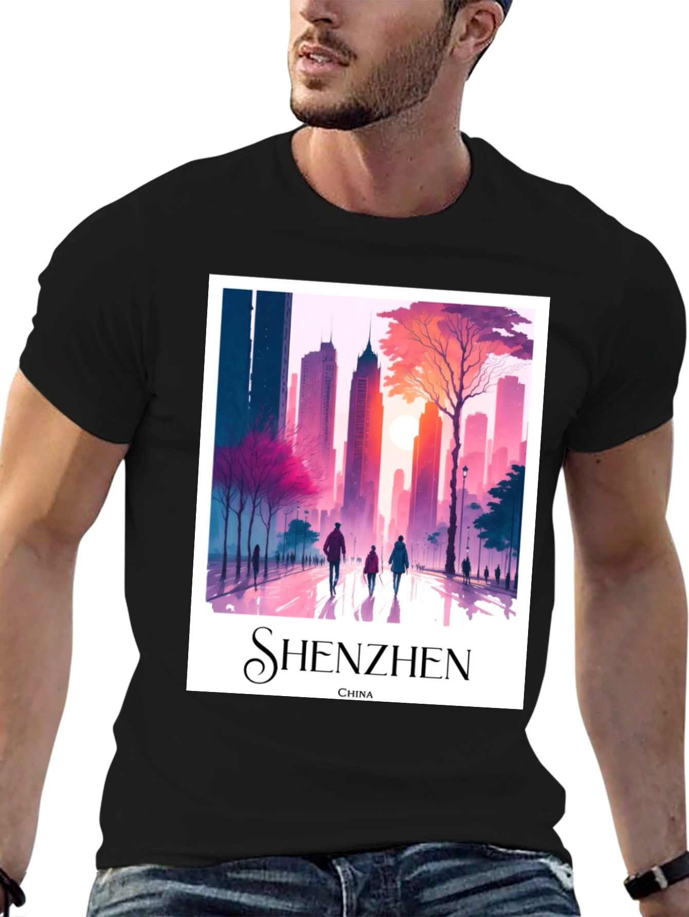 Shenzhen China T-Shirt - Cityscape Tee