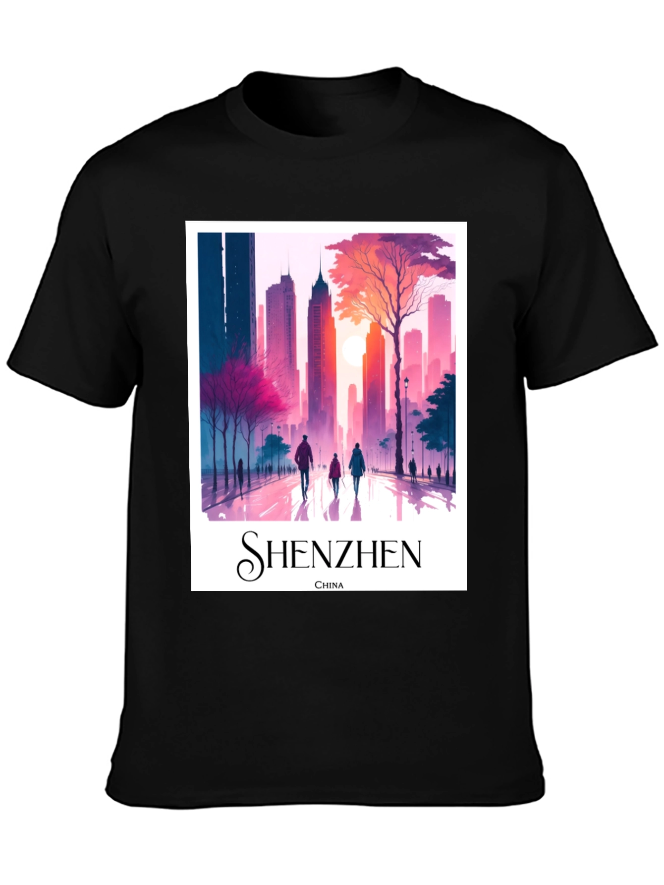 Shenzhen China T-Shirt - Cityscape Tee