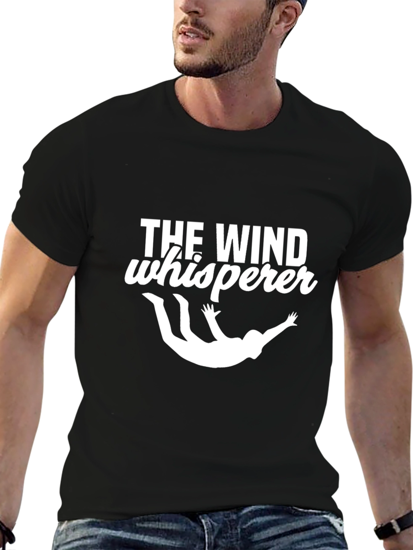 The Wind Whisperer T-Shirt - Skydiving Graphic Tee