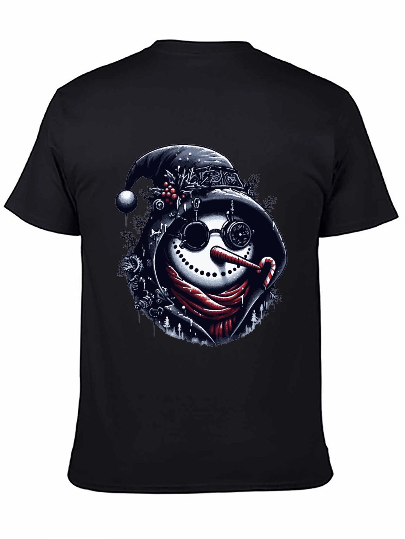Steampunk Snowman Graphic Tee