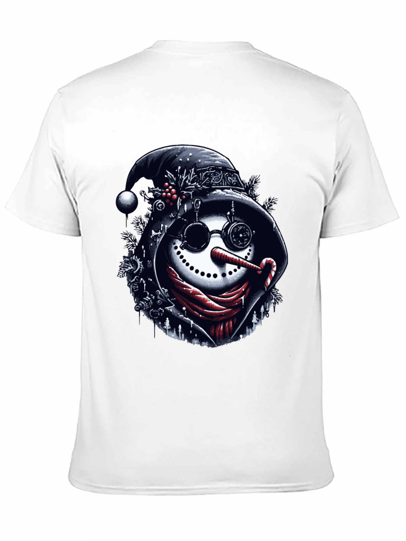 Steampunk Snowman Graphic Tee