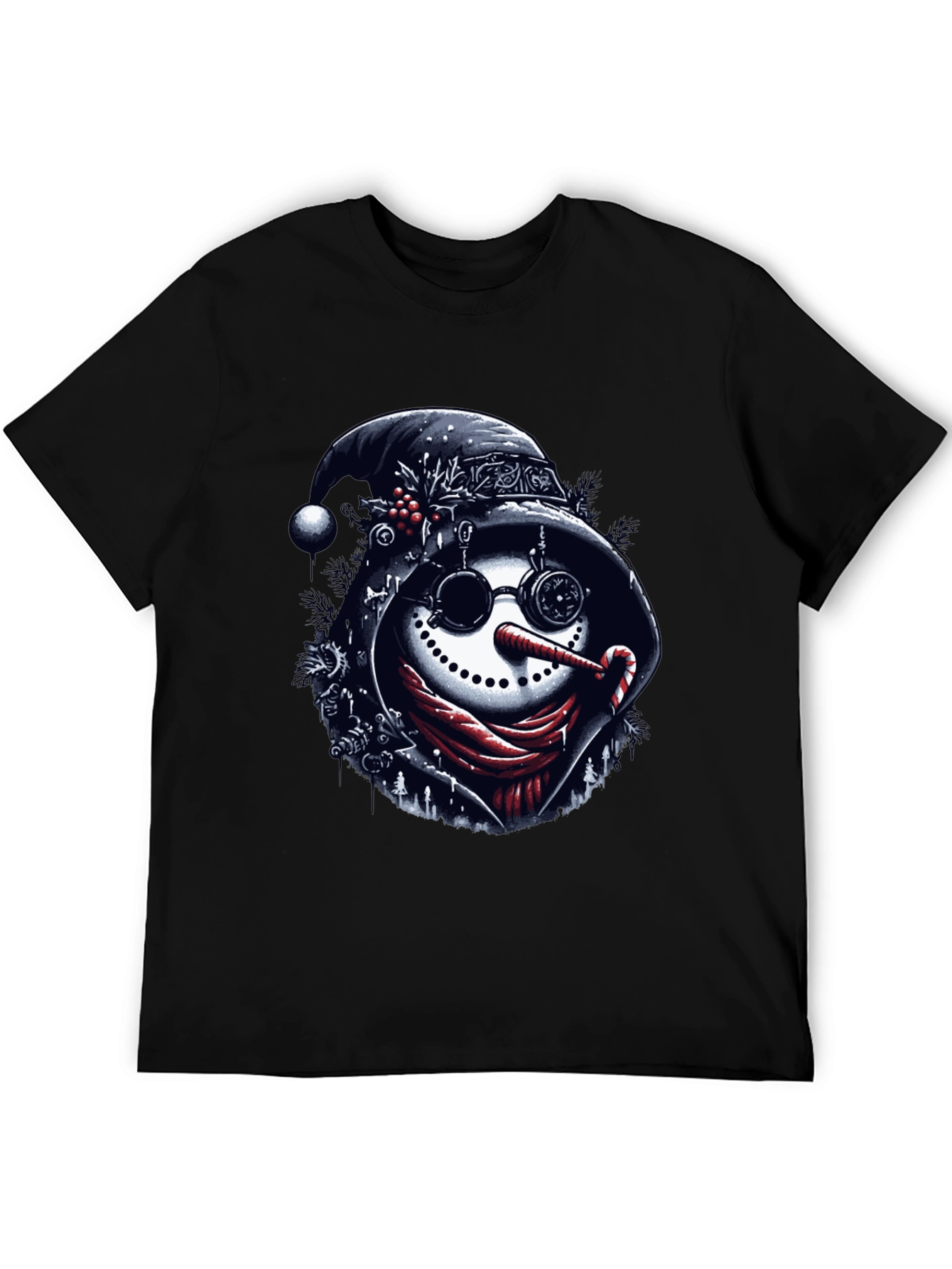 Steampunk Snowman Graphic Tee
