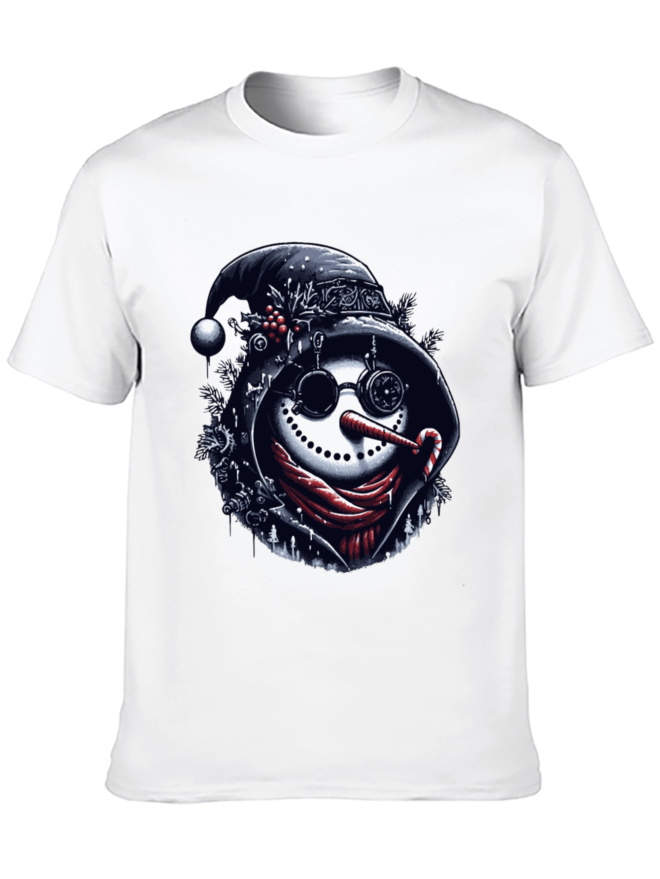 Steampunk Snowman Graphic Tee