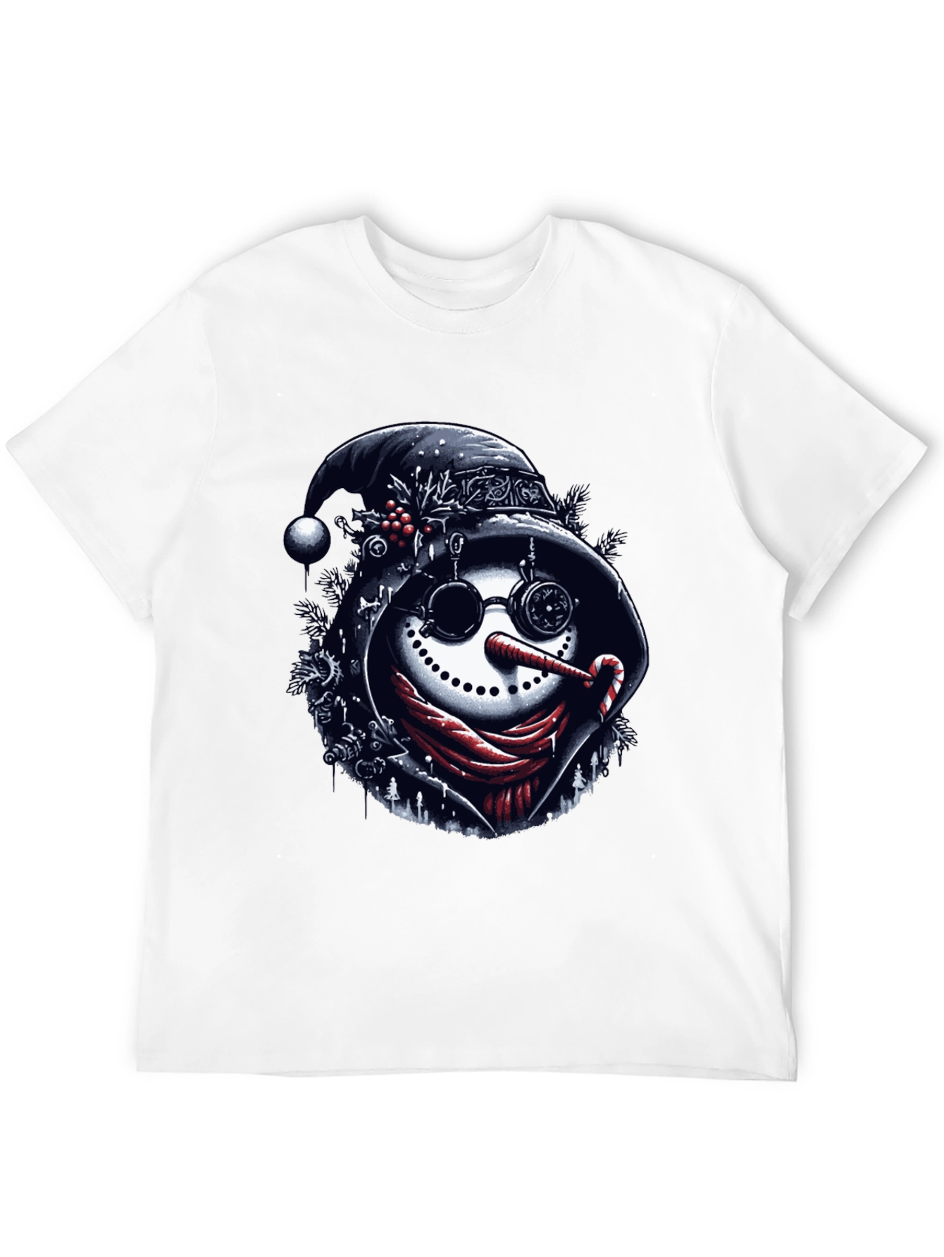 Steampunk Snowman Graphic Tee