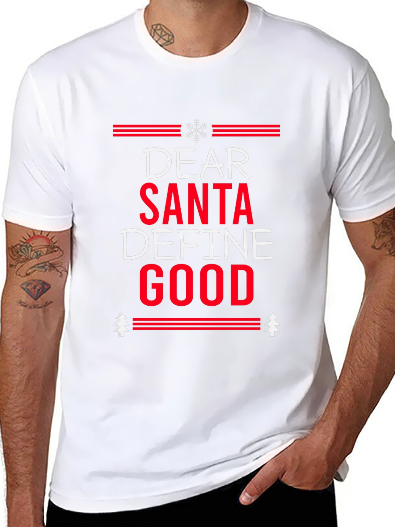 Dear Santa Define Good Christmas T-Shirt