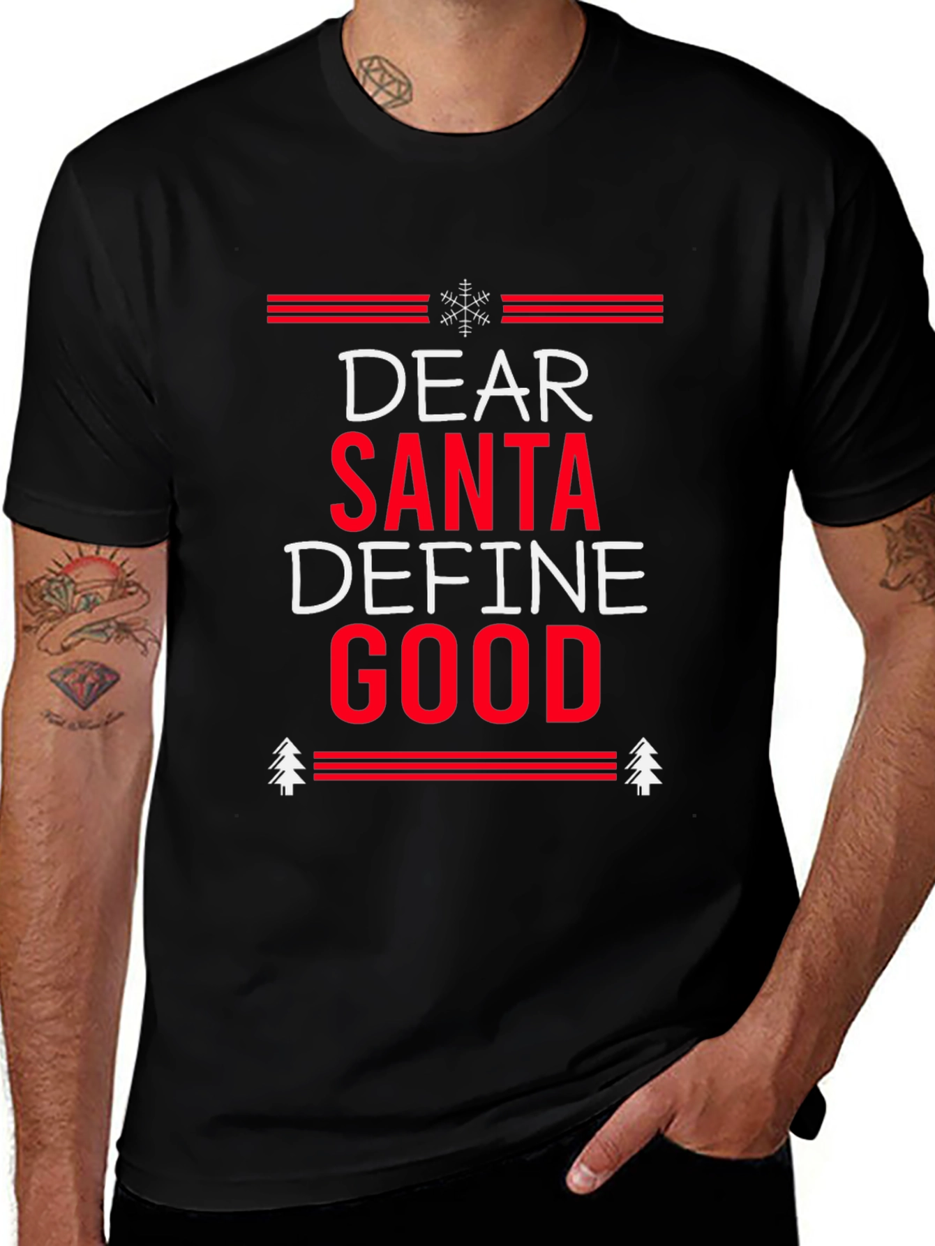 Dear Santa Define Good Christmas T-Shirt