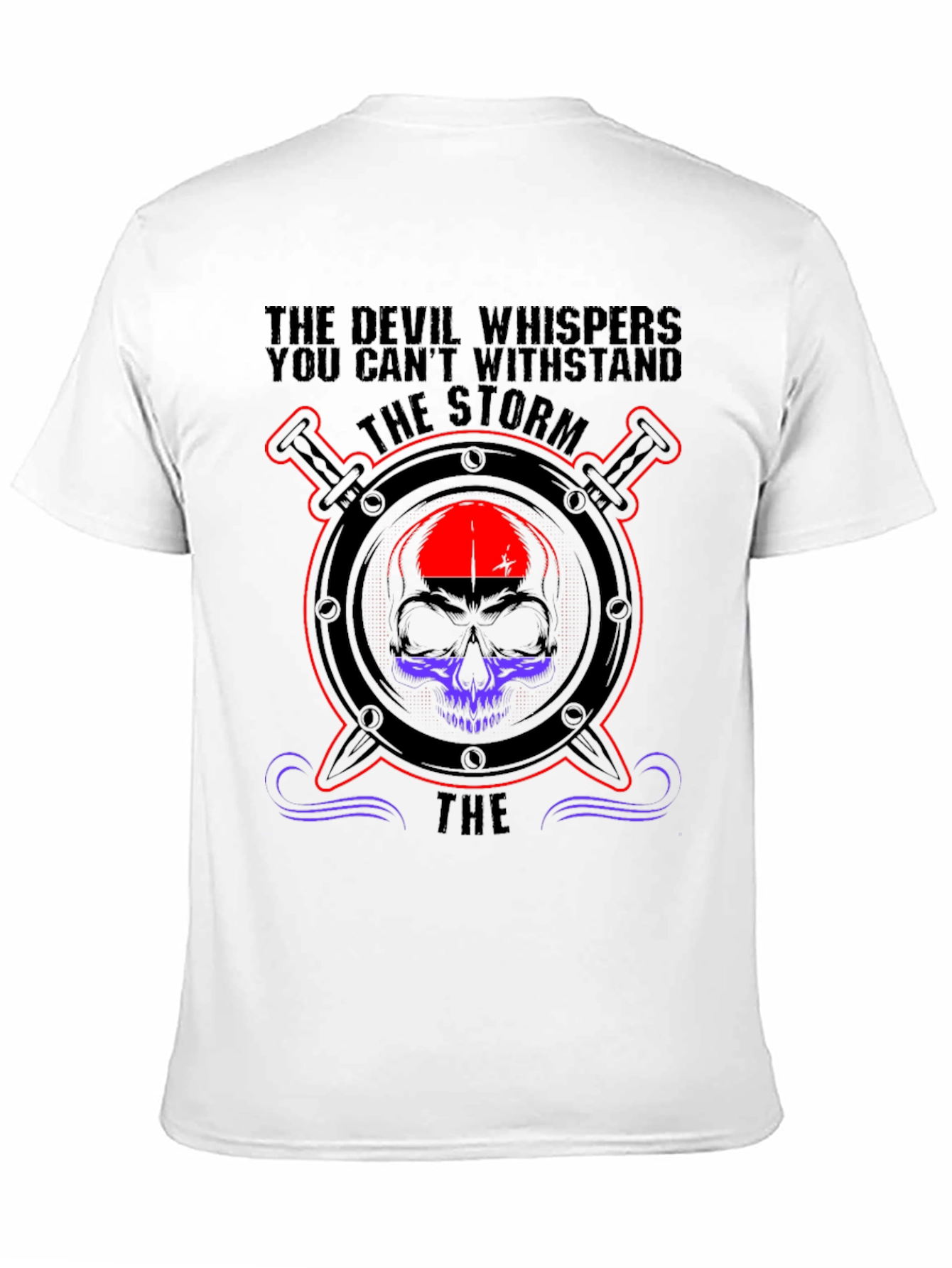 Devil Whispers Storm T-Shirt