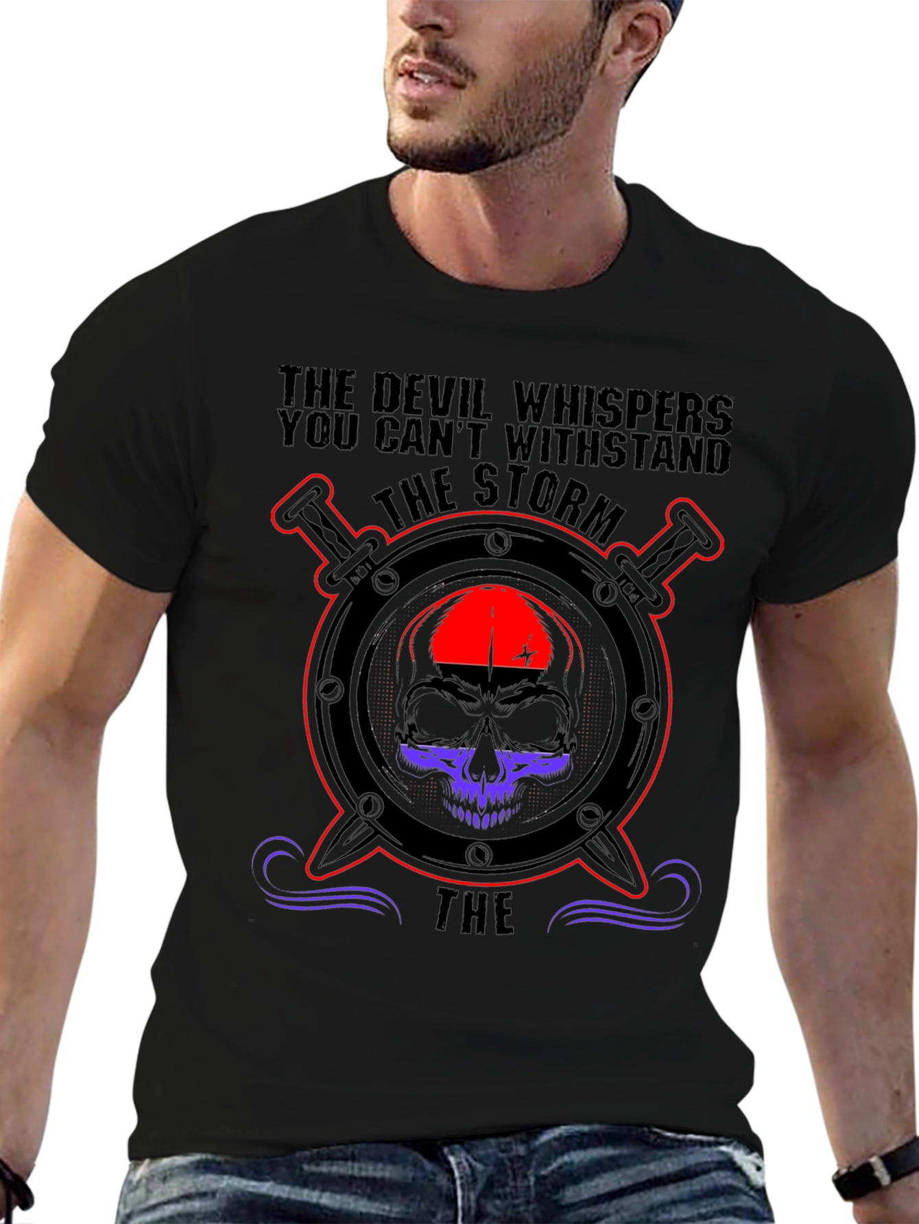 Devil Whispers Storm T-Shirt