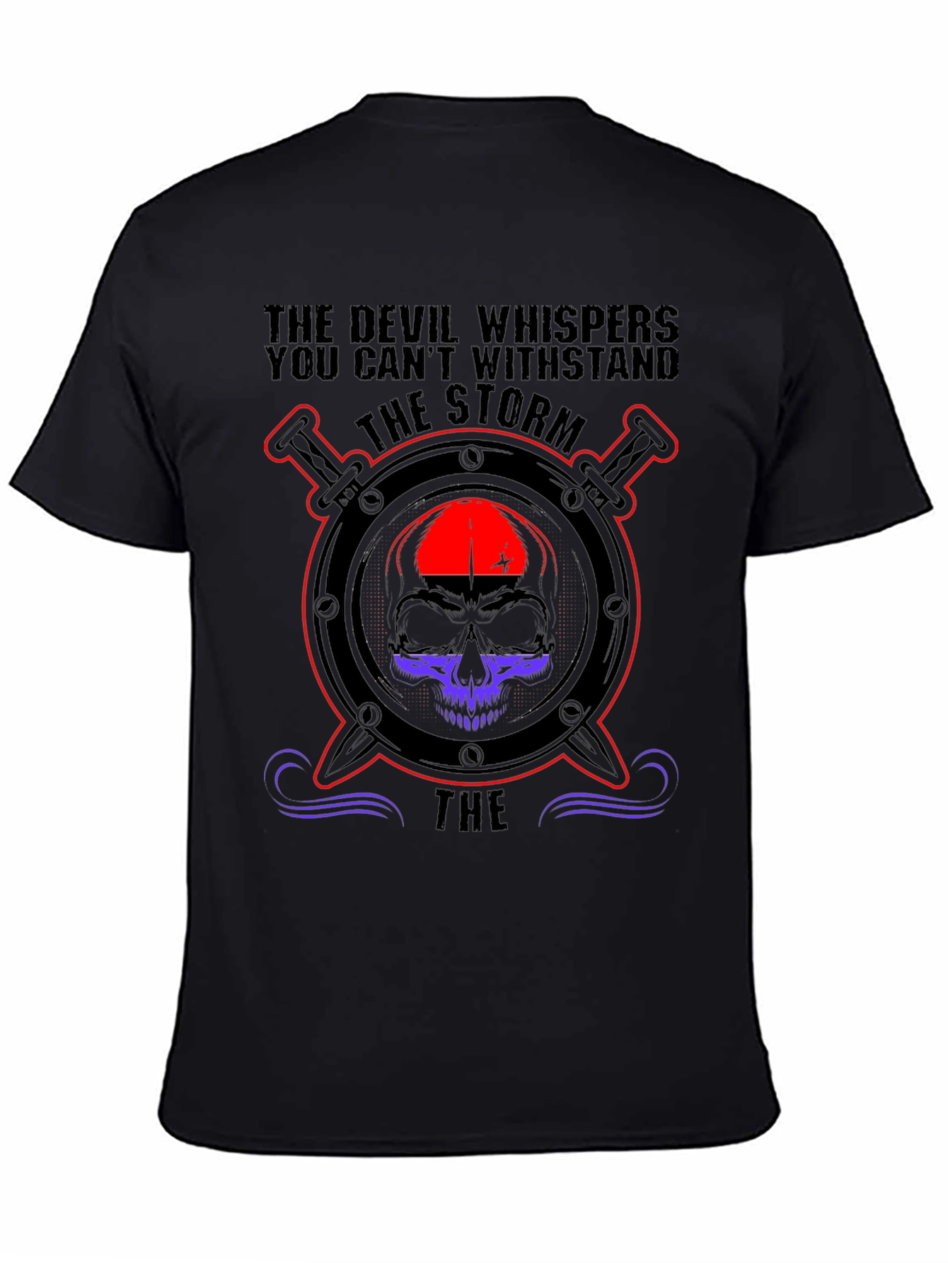 Devil Whispers Storm T-Shirt