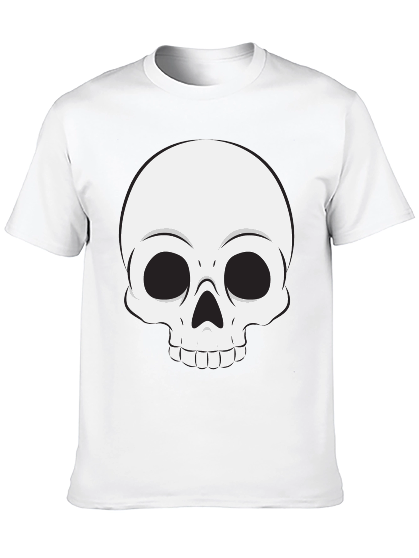 Skull Graphic Tee - Mens Black T-Shirt