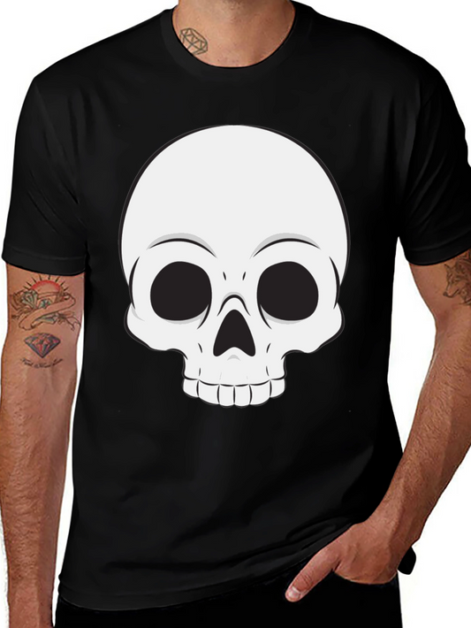 Skull Graphic Tee - Mens Black T-Shirt