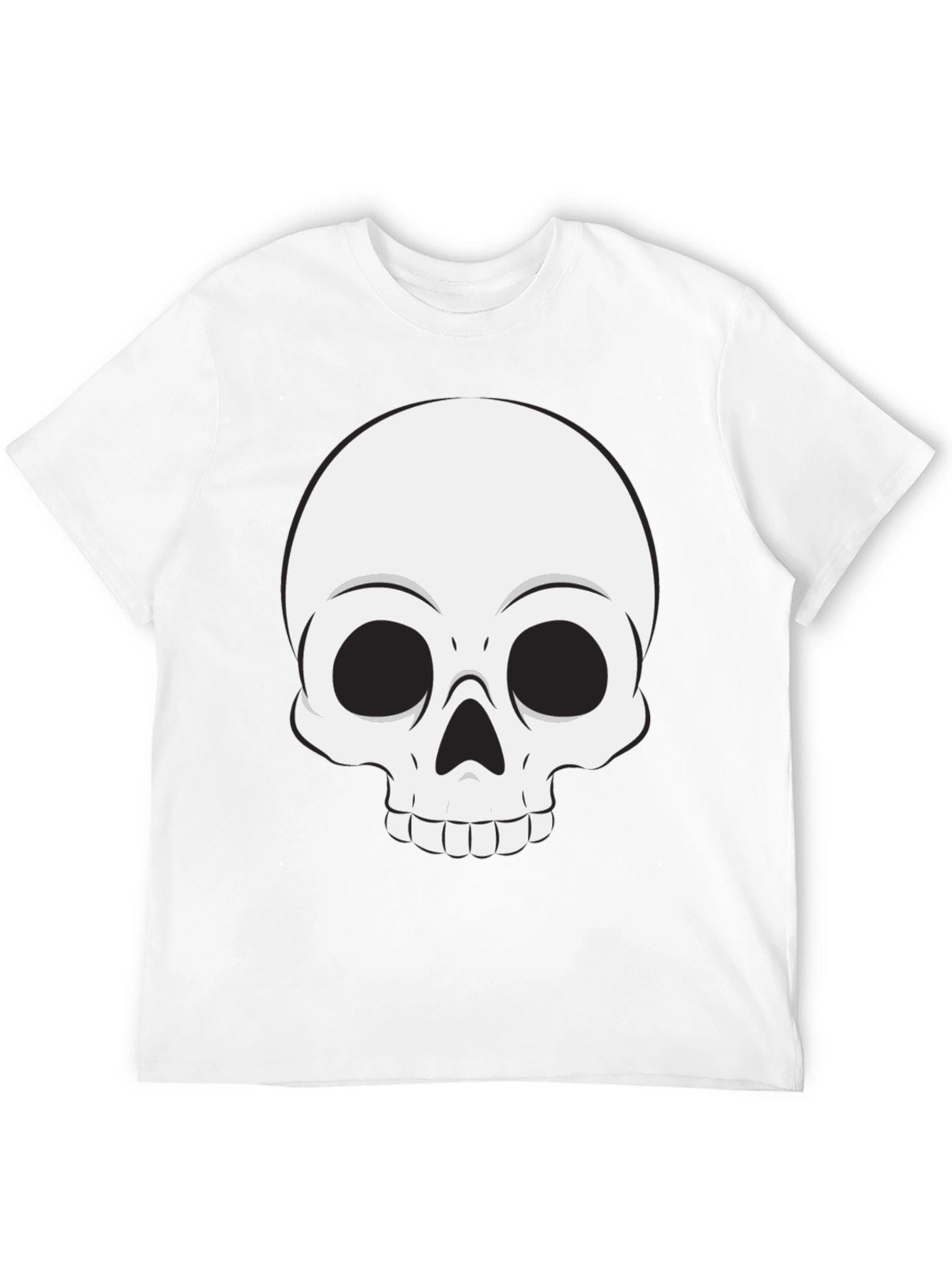 Skull Graphic Tee - Mens Black T-Shirt