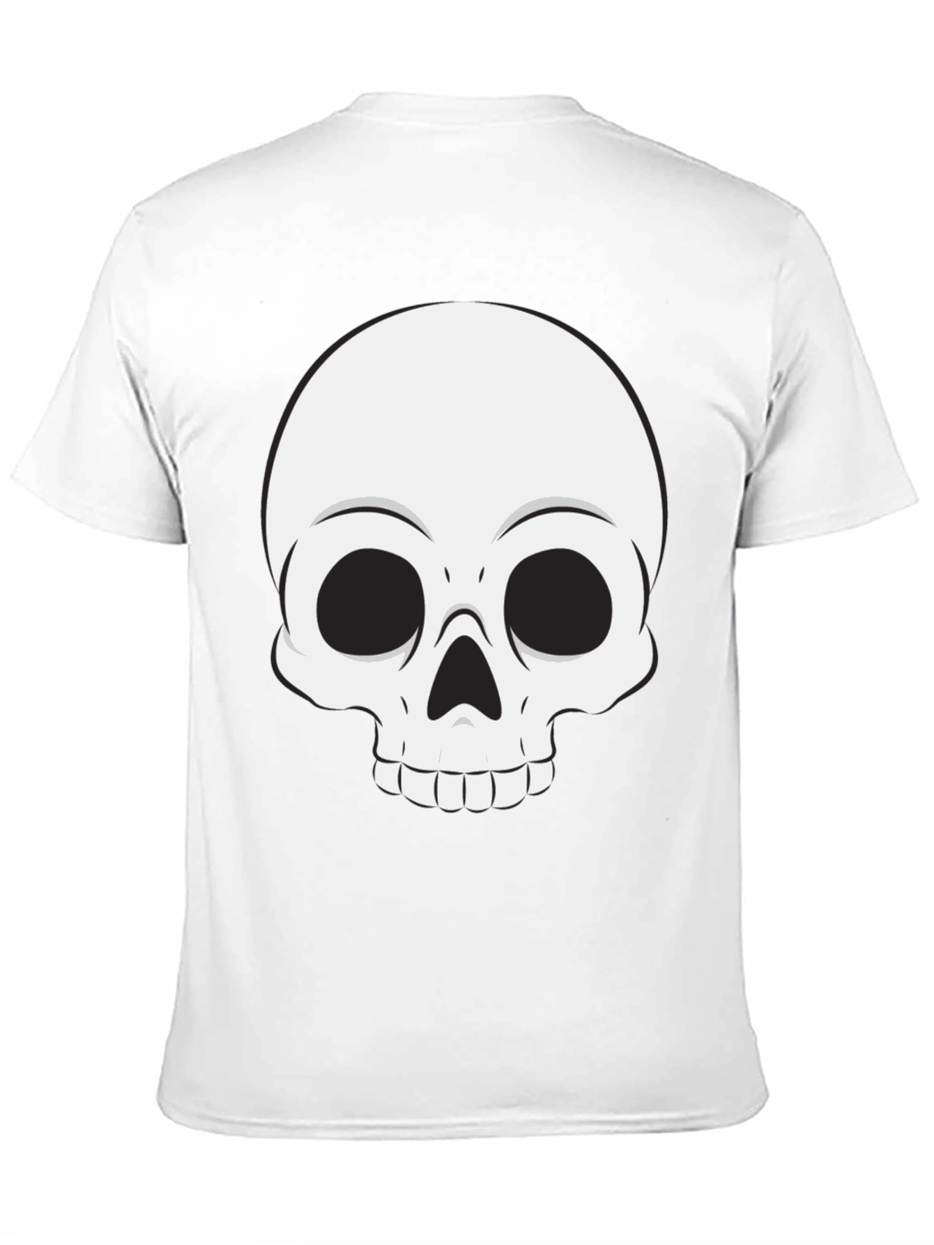 Skull Graphic Tee - Mens Black T-Shirt